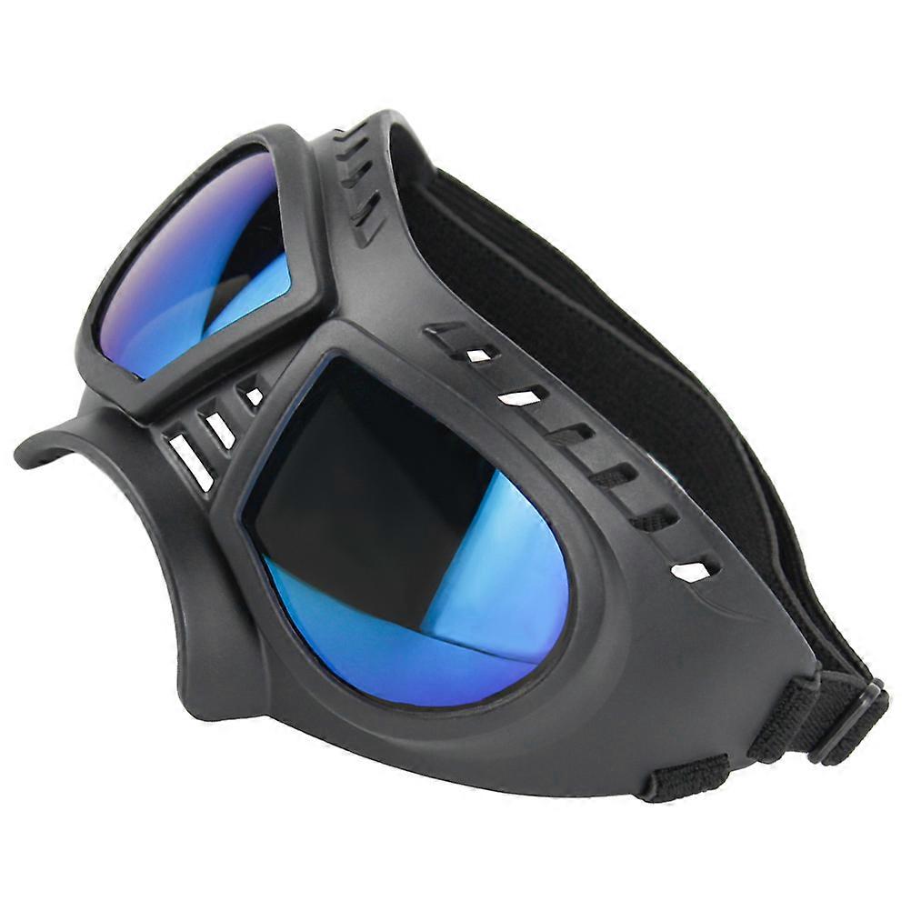 Windproof Eyeglasses Dog Glasses for Protective Use 2Pcs Blue
