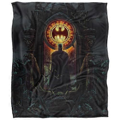 Batman Silky Tower Supersoft Blanket