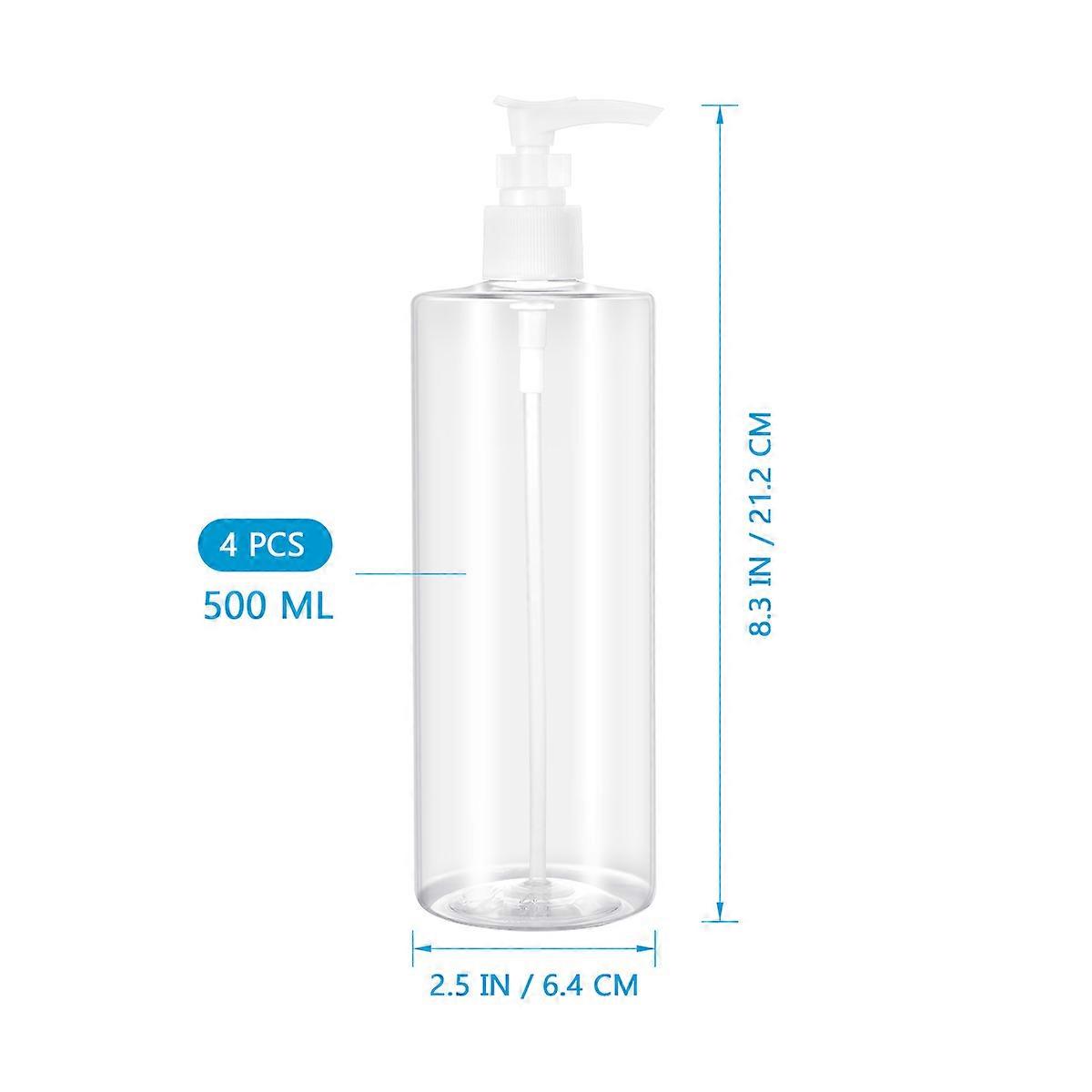 Lotion Bottle Empty Container for Home Use 2Pcs Lioobo Refillable Bottles
