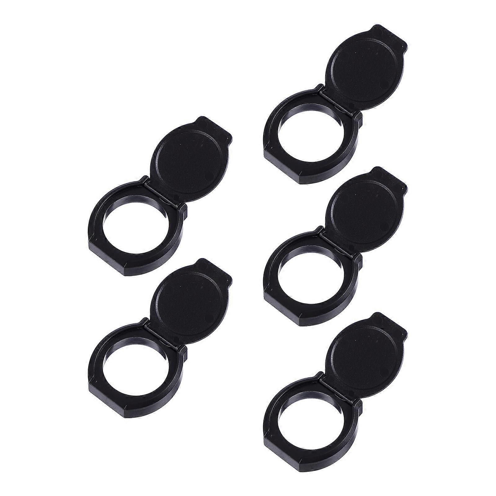 Webcam Protector Camera Cover for Protection Use 10Pcs Black Practical Set