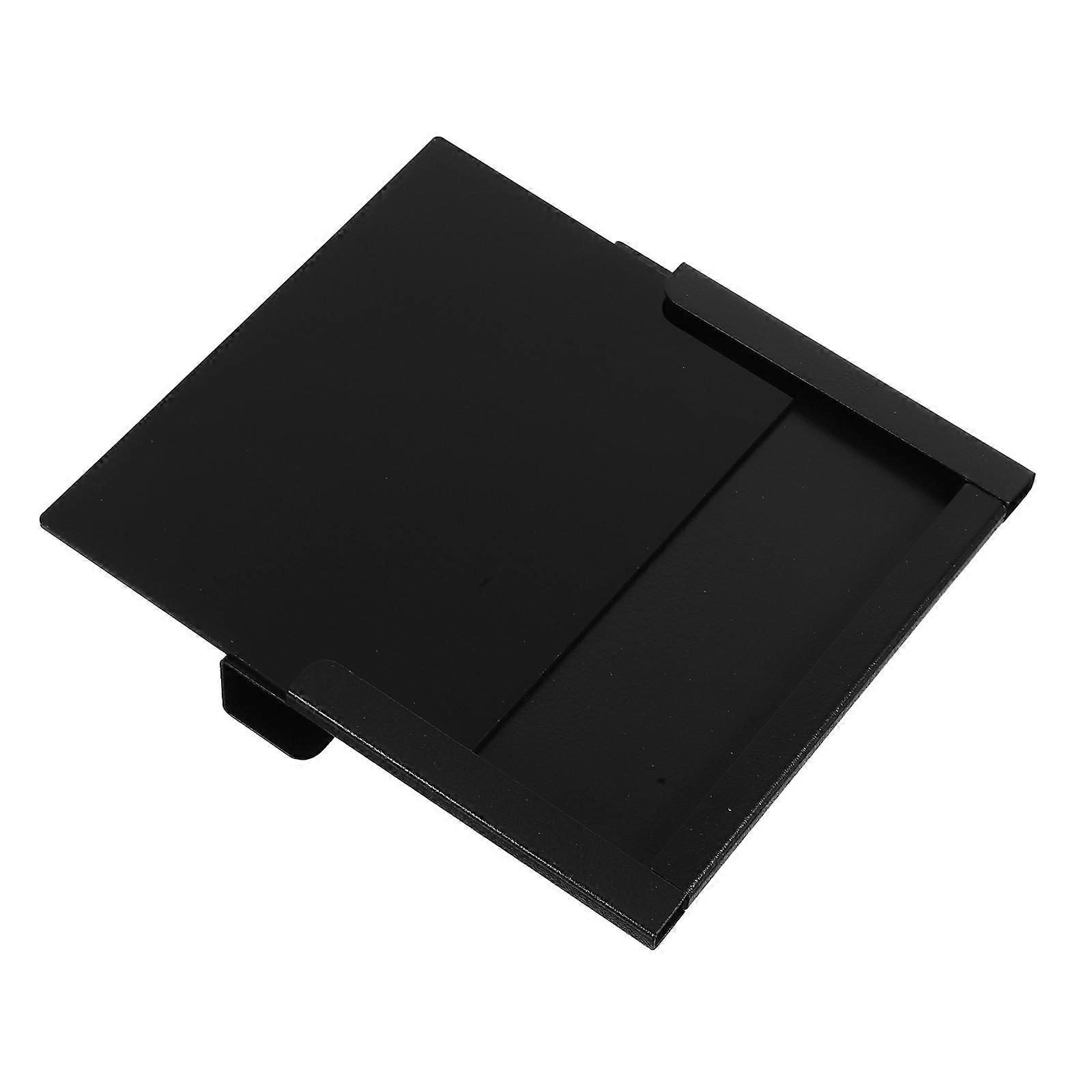 Plastic Label Holder Mini Chalkboard Sign for Retail 2Pcs Black