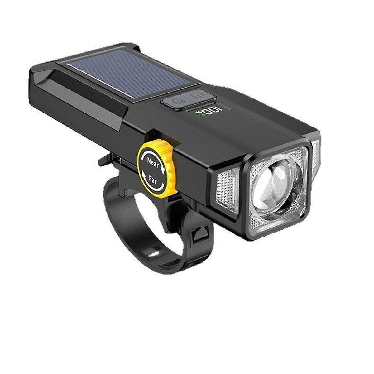 LED Bicycle Light Tpye-C Charging Bike Handlebar Flashlight