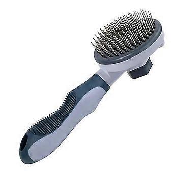 Dog & Cat Brush - Pet Grooming & Shedding Tool for Long & Short Hair - Deshedding Comb for Loose Fur - Professional Hair Remover for Pets