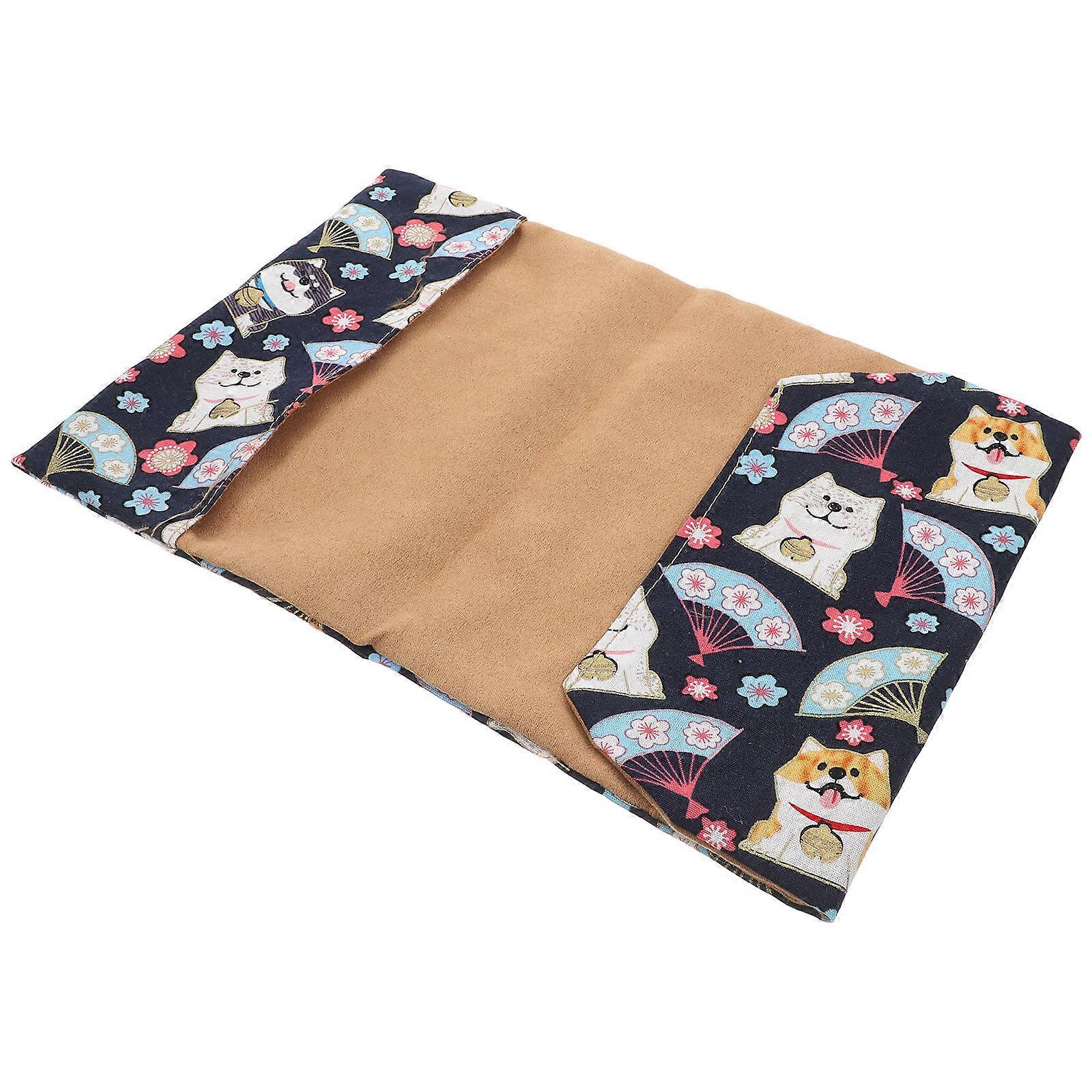 Adjustable Book Sleeve Cotton Book Cover for School Use