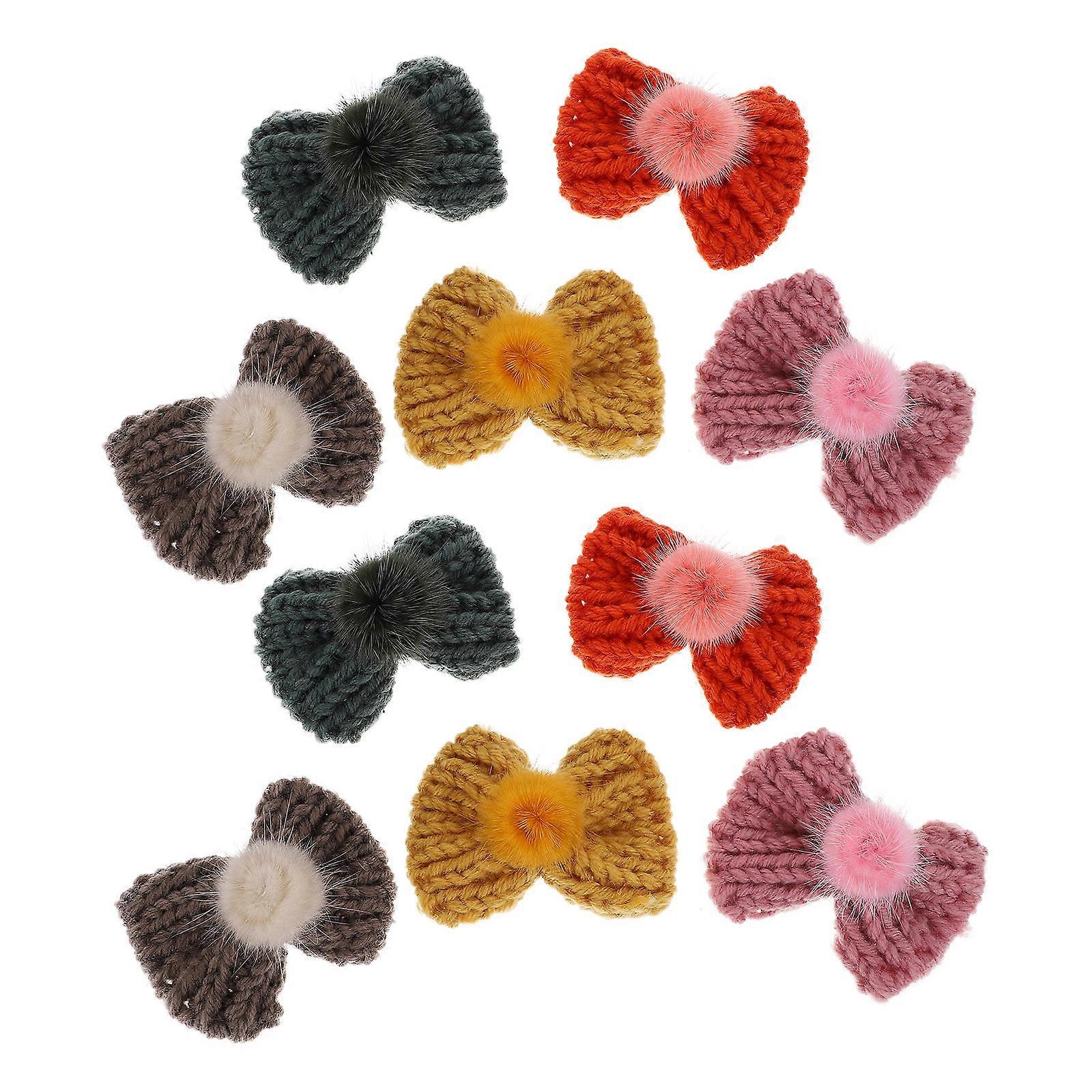 Eye-catching Bowknot DIY Craft 24 Pcs Assorted Color Suitable For Children And Craft Enthusiasts Embellishment
