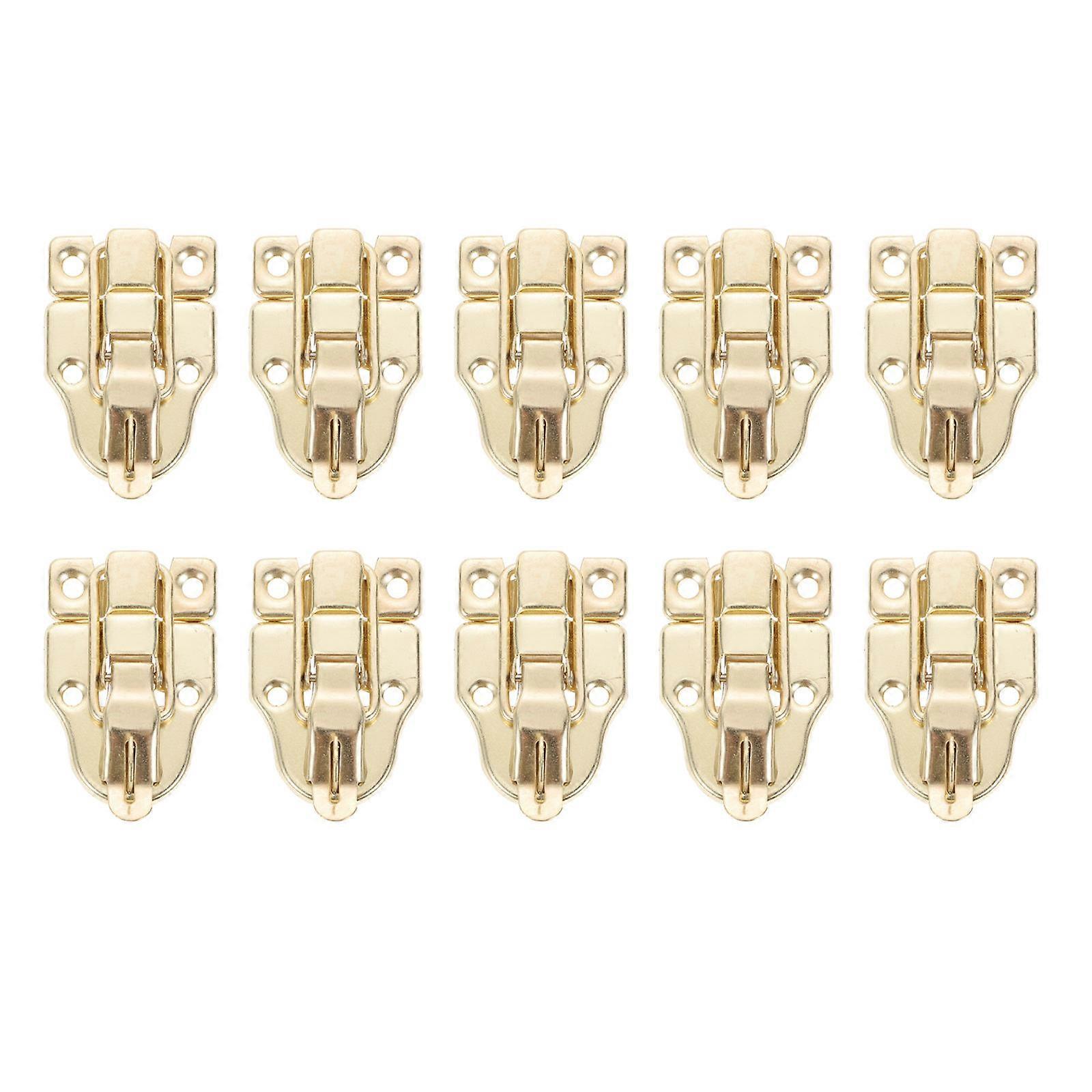 Wooden Box Hasps Toggle Latch for Box Use 30Pcs Golden Finish