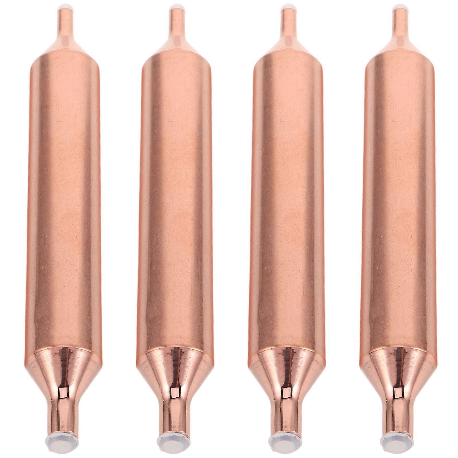 Single Tube Copper Refrigerator Filter Dryer Replacement 8Pcs for Cooling System