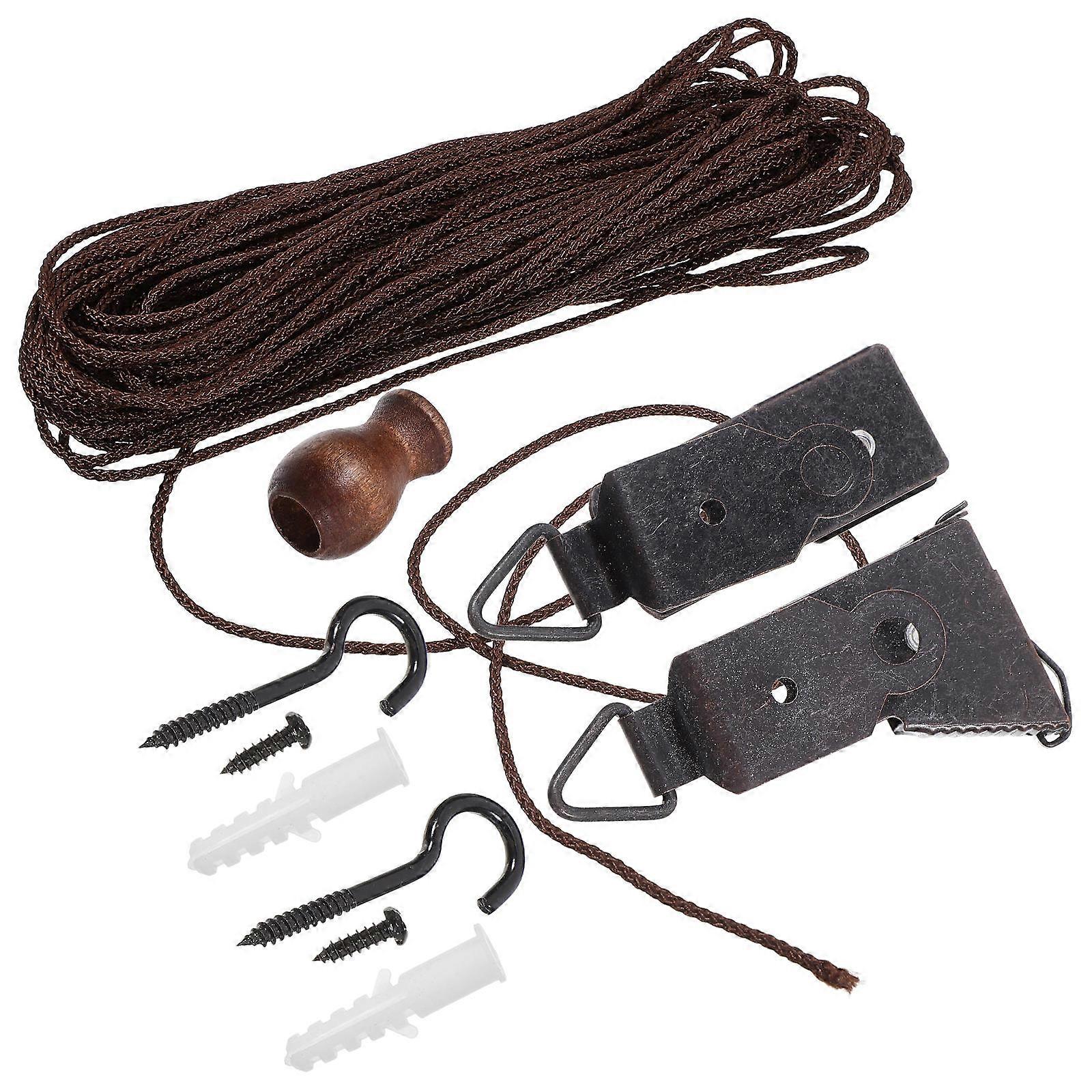 Roller Blind Accessories Roller Shade Rope for Repair 4Sets Plastic Material