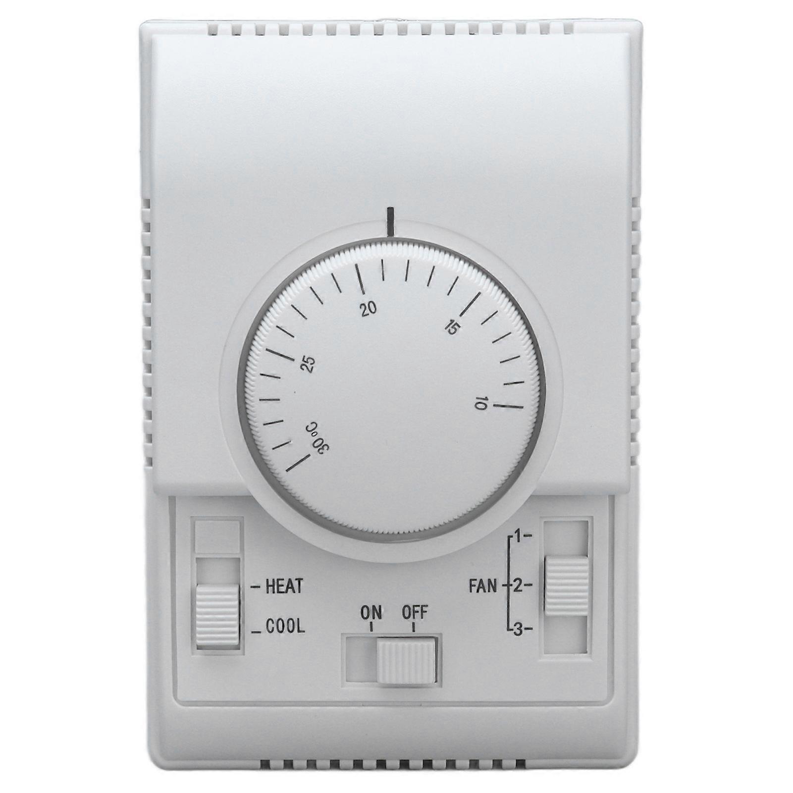 Central Air Conditioning Thermostat 2 Way Mechanical Control Switch Conditioner 110220V