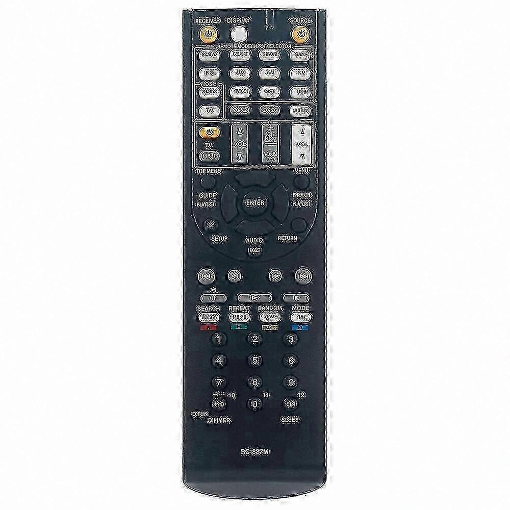 Universal Remote Control for AV Receivers, Compatible with Multiple Models, Enhanced Functionality and Easy Setup