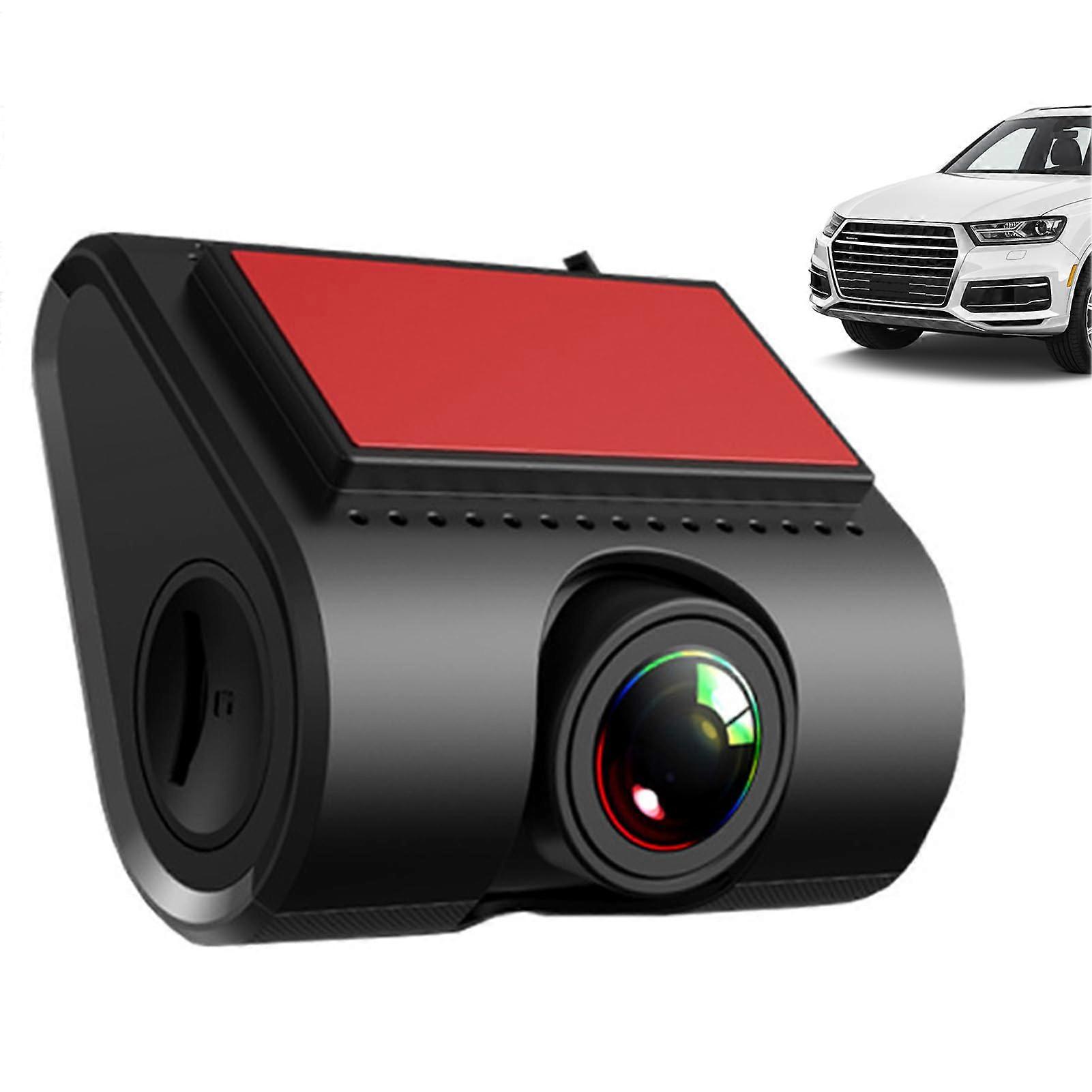 Cam Front VoiceControlled Car Driving Recorder, USB Dashboard Camera, 140Degree Lens, ADAS 720P Definition