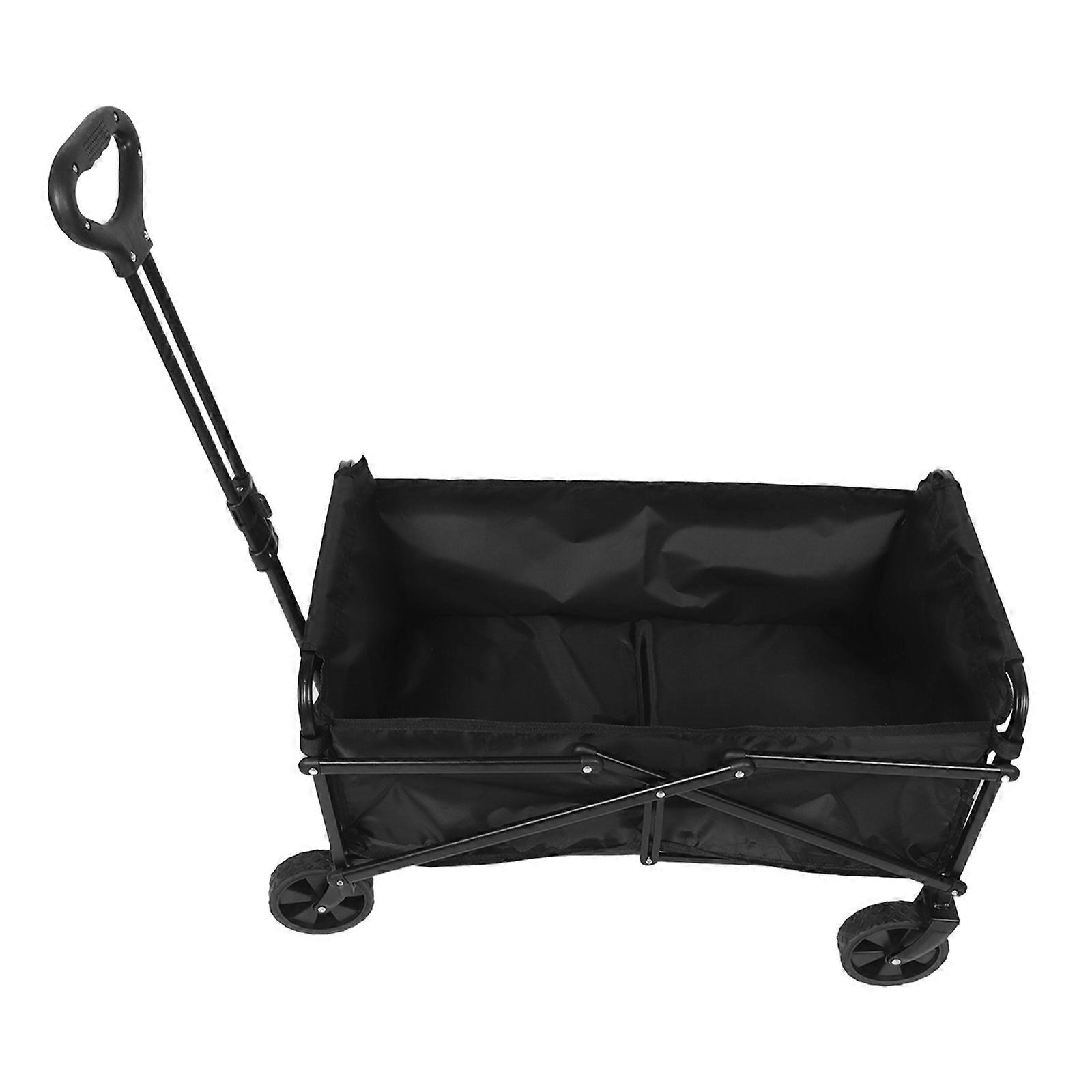 Outdoor Folding Wagon Cart for Camping Portable Collapsible Wagon Cart