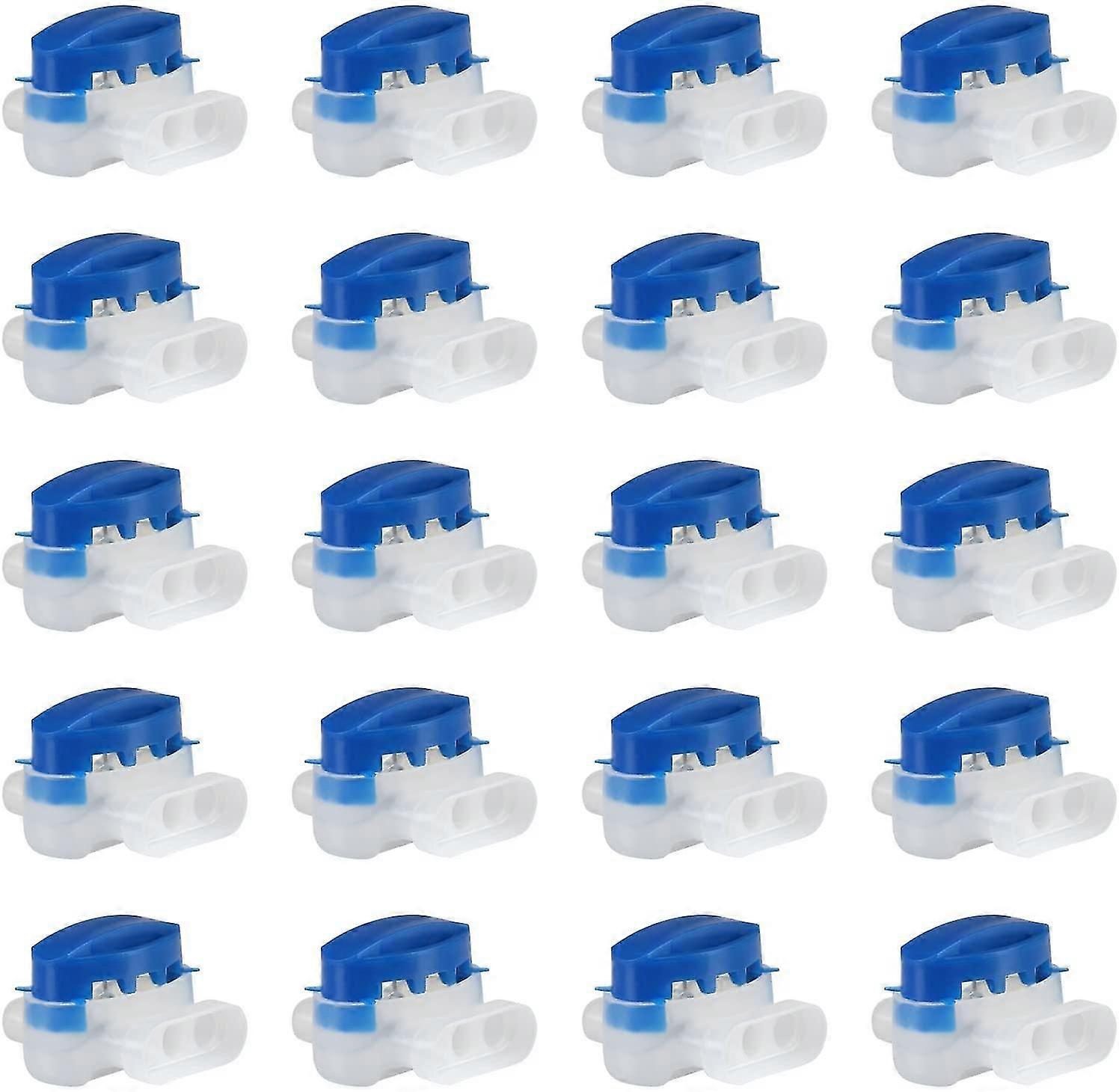 Set Of 20 Resin Filled Cable Connectors For Automower Robot Lawnmower