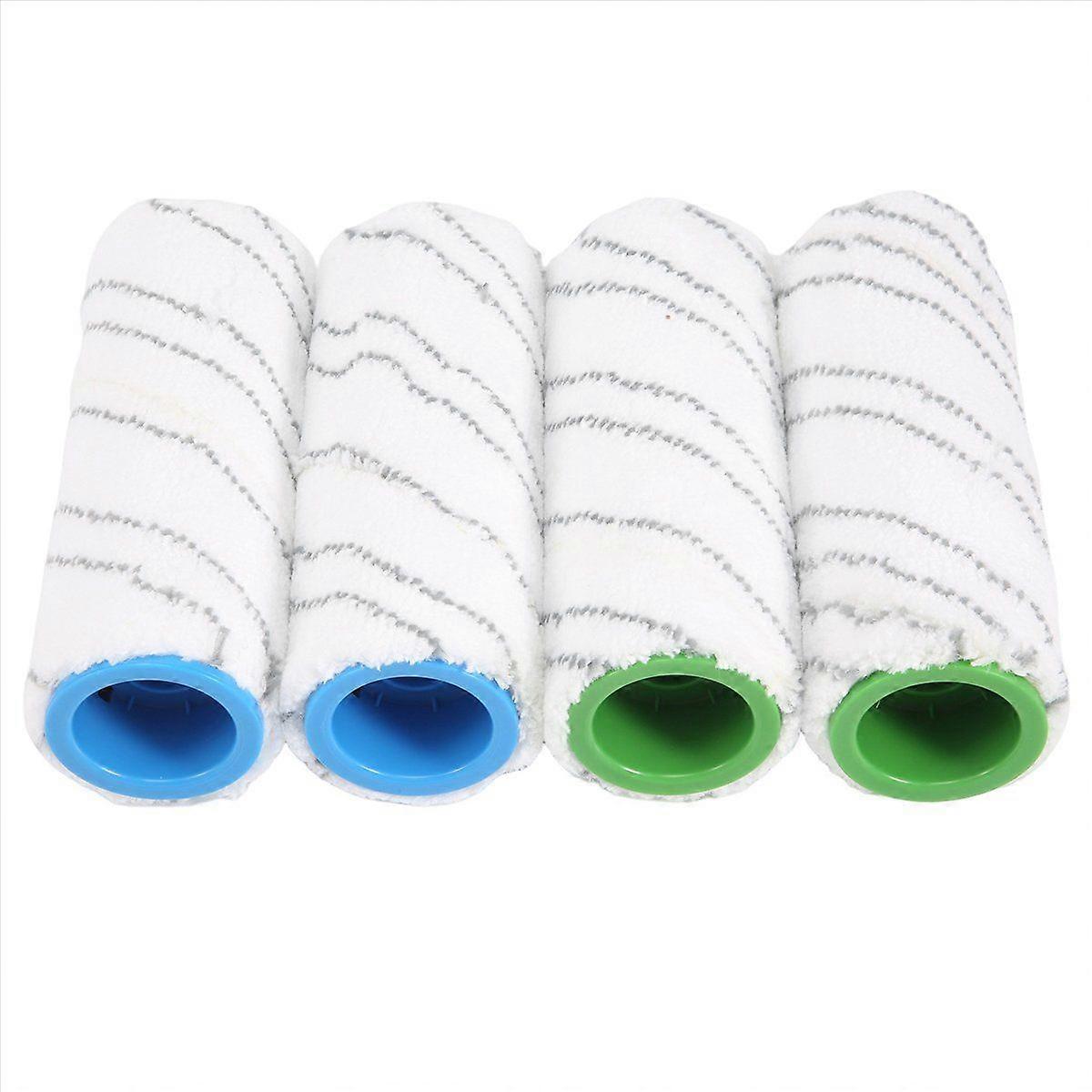 4 Pieces Set of Rollers for Karcher FC5 FC7 FC3 FC3D Cleaner 2 Gray