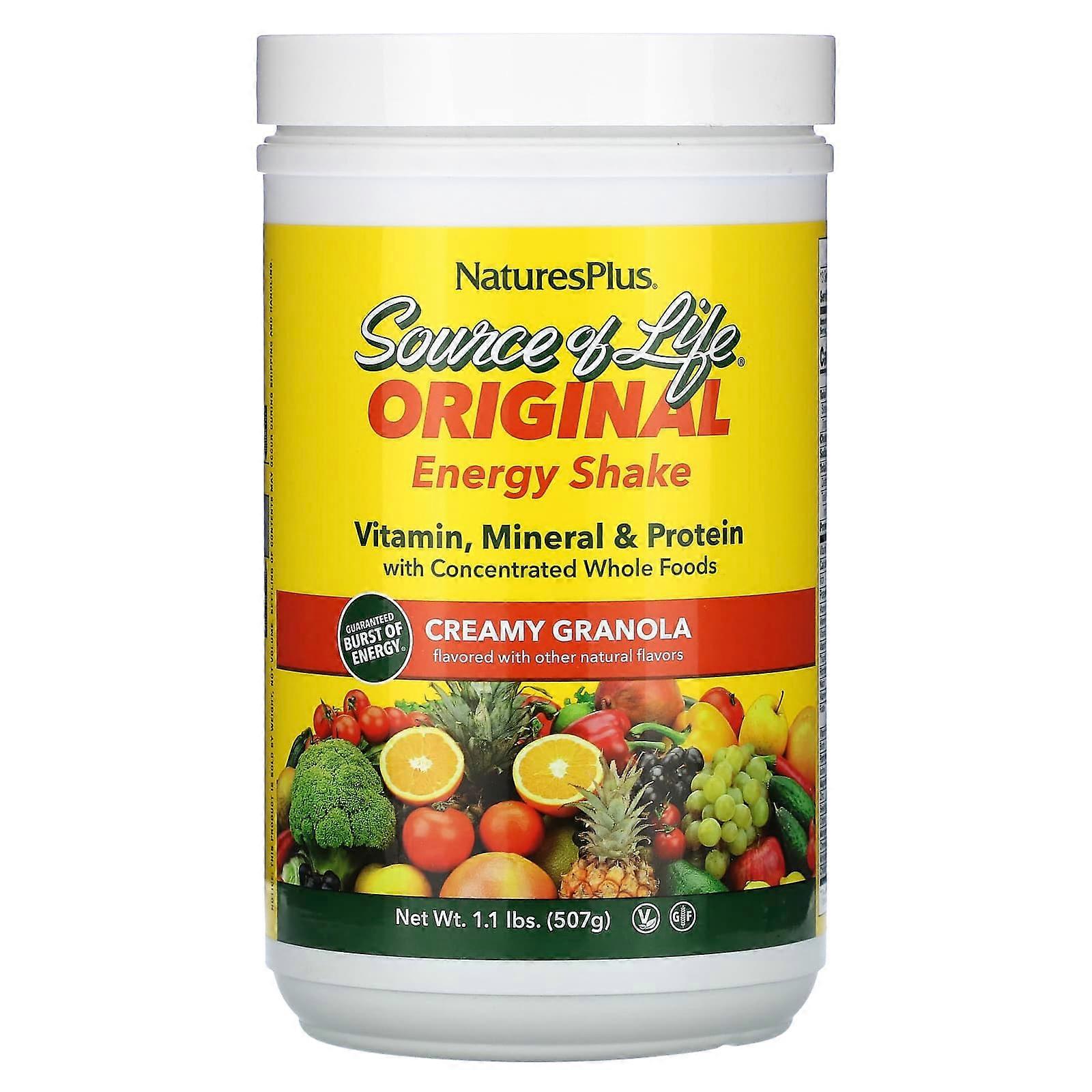 Source of Life, Original Energy Shake, Creamy Granola, 1.1 lbs (507 g)