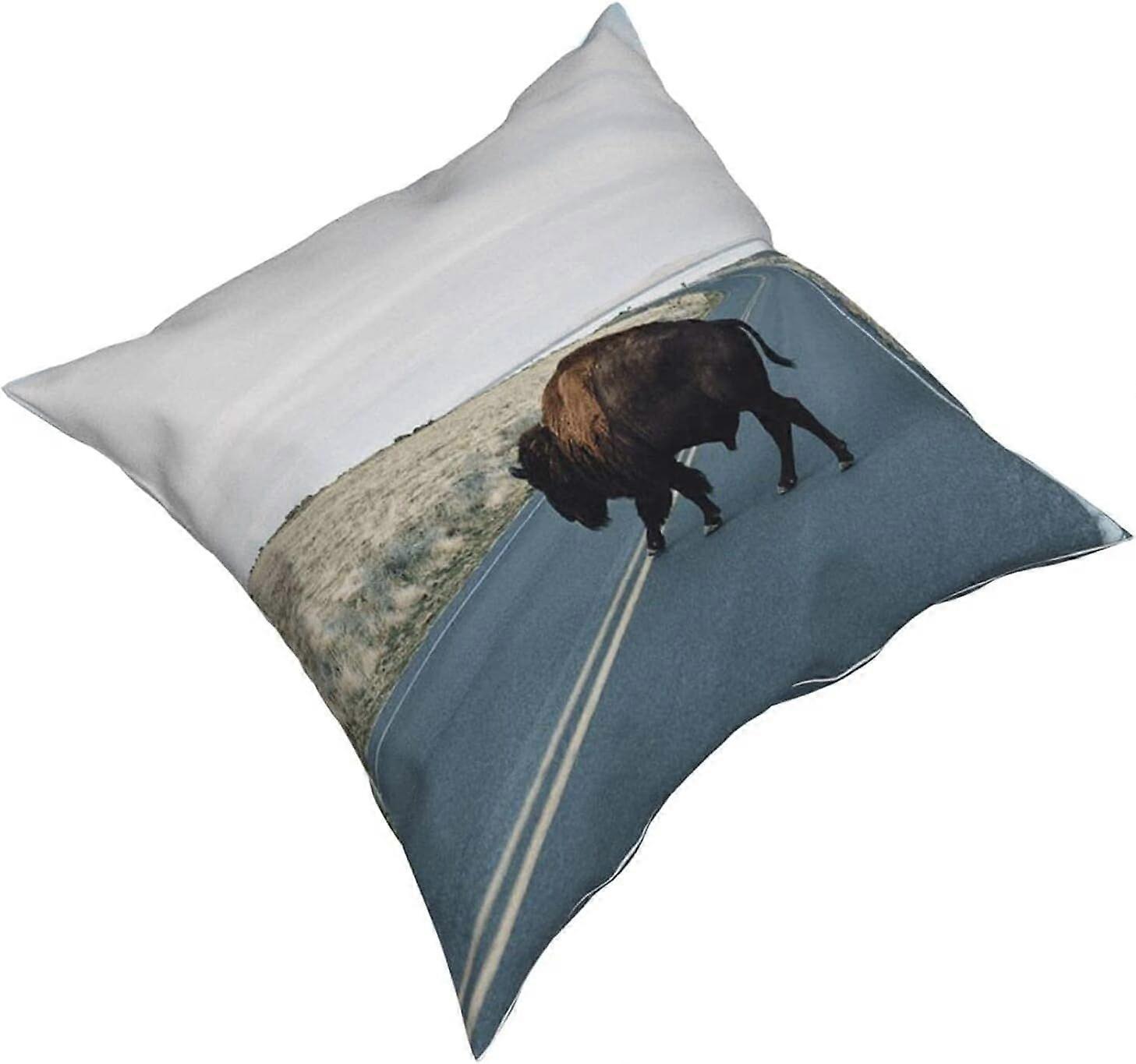 y70めったに群れのタペストリー枕カバーファッションスクエア枕カバークッションカバー装飾スロー枕カバー18×18インチ45×45センチメートル-TB1570 io70
