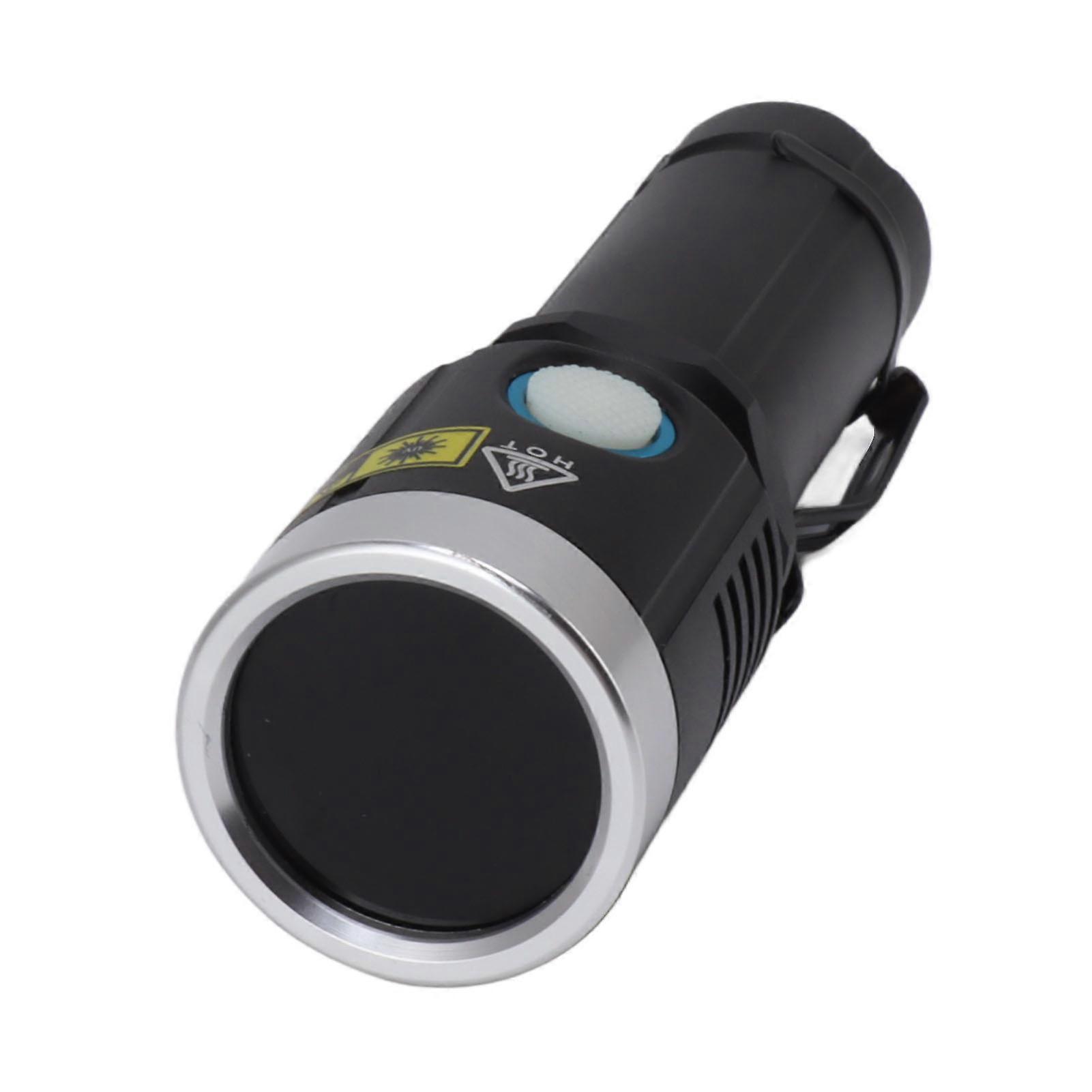 20W 365nm Led Ultraviolet Flashlight USB Rechargeable UV Flashlight Pet Urine Detector Light for Dog Cat Dry Stains Resin Curing 