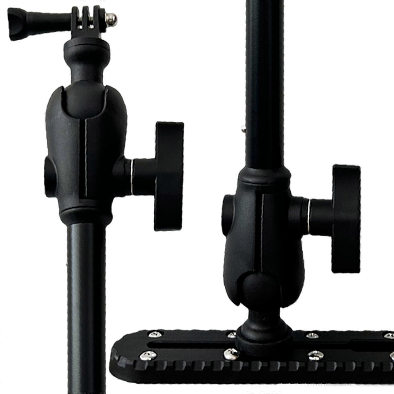 Adjustable Paddleboard Camera Mount Motion Camera Mount Stand Base Phone Holder For Kayaks Surfboard Filming Multicolor