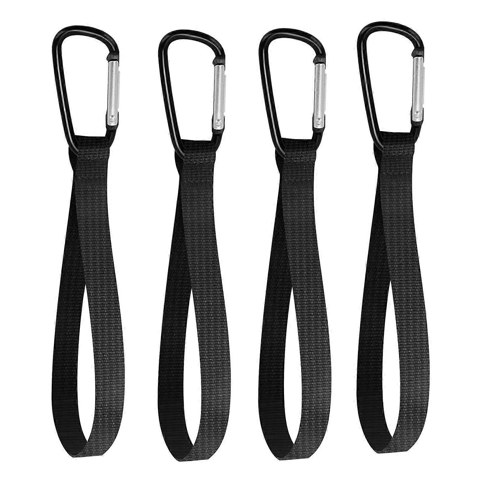 4Pcs Hanging Hooks For Strollers And Wheelchairs Secure Carabiner Clips For Bicycles Baby Gear Storage Solution Multicolor