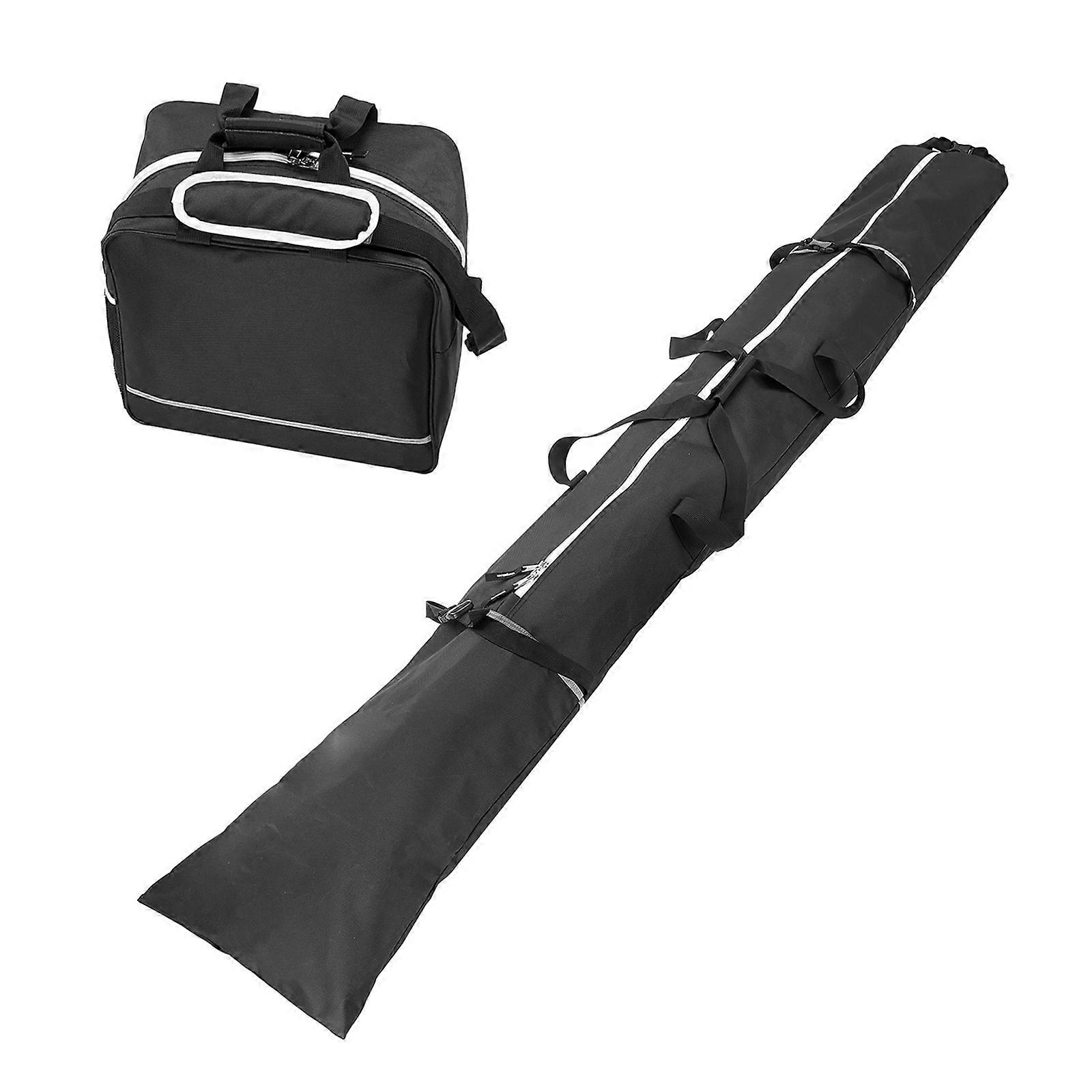 תיק נייד לציוד סקי ותיק מגפי סנובורד תיק נסיעות סקי גדול ותרמיל גב למגפי סקי תיק ציוד סקי קל לנשיאה צבעוני