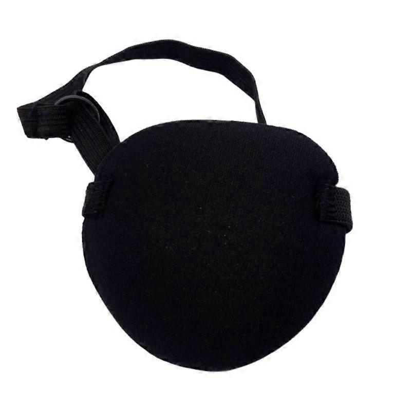 Pirate Eye Patch Single Eye Patch One Eye Washable Adjustable Concave Eye Patch