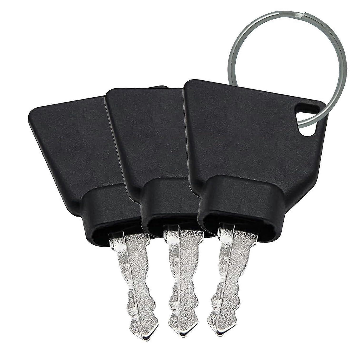 Heavy Equipment Ignition Keys for JCB Volvo Mini Excavator and Loader  Bobcat Forklifts Bomag Compactor (3 Pack)