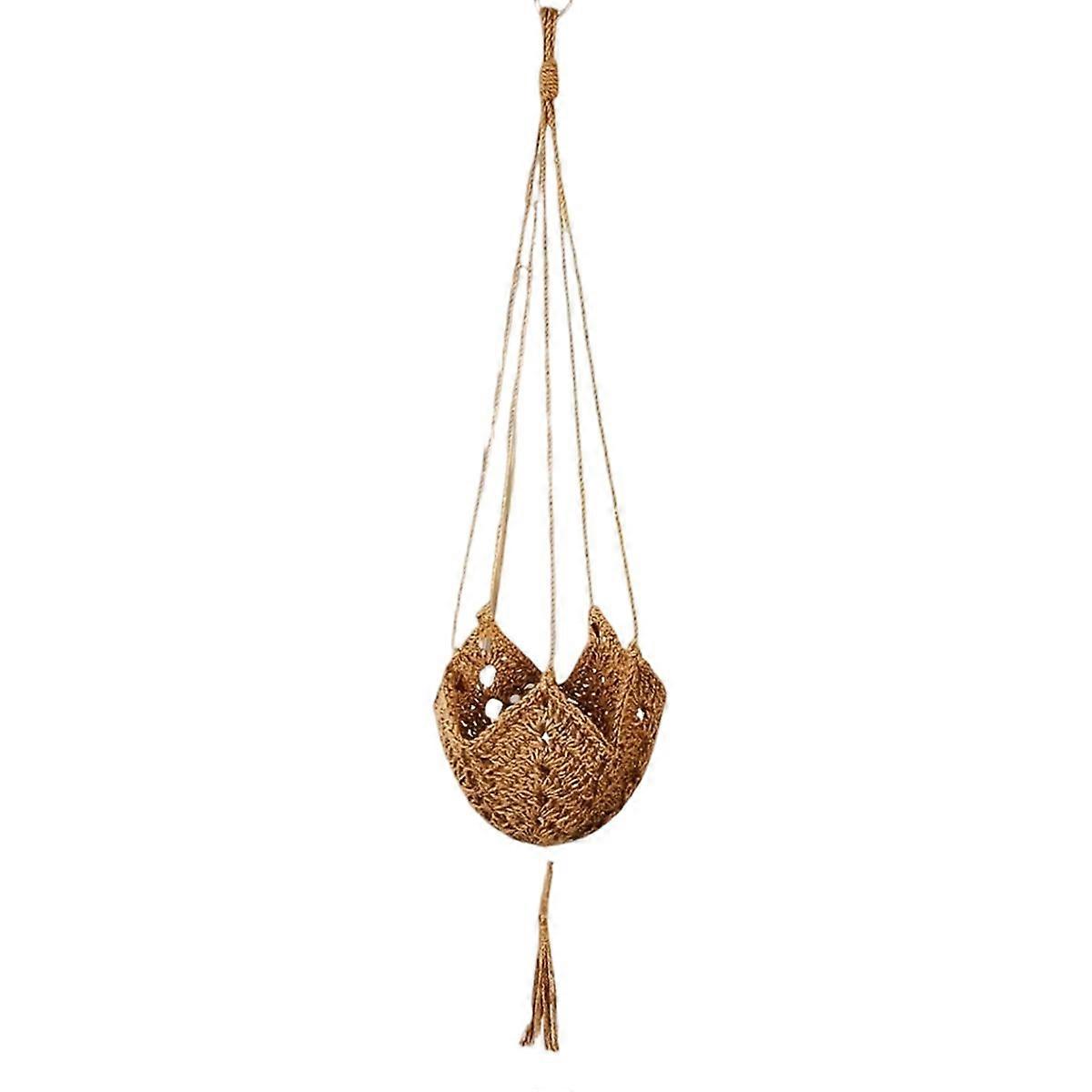 Boho Macrame Crochet Hanging Planter Basket Hanging Planter