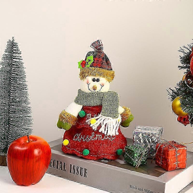 Christmas decorations, Christmas gift bags, Christmas candy bags, Christmas apple bags, Christmas handbags, tree-shaped apple bags, snowman bags