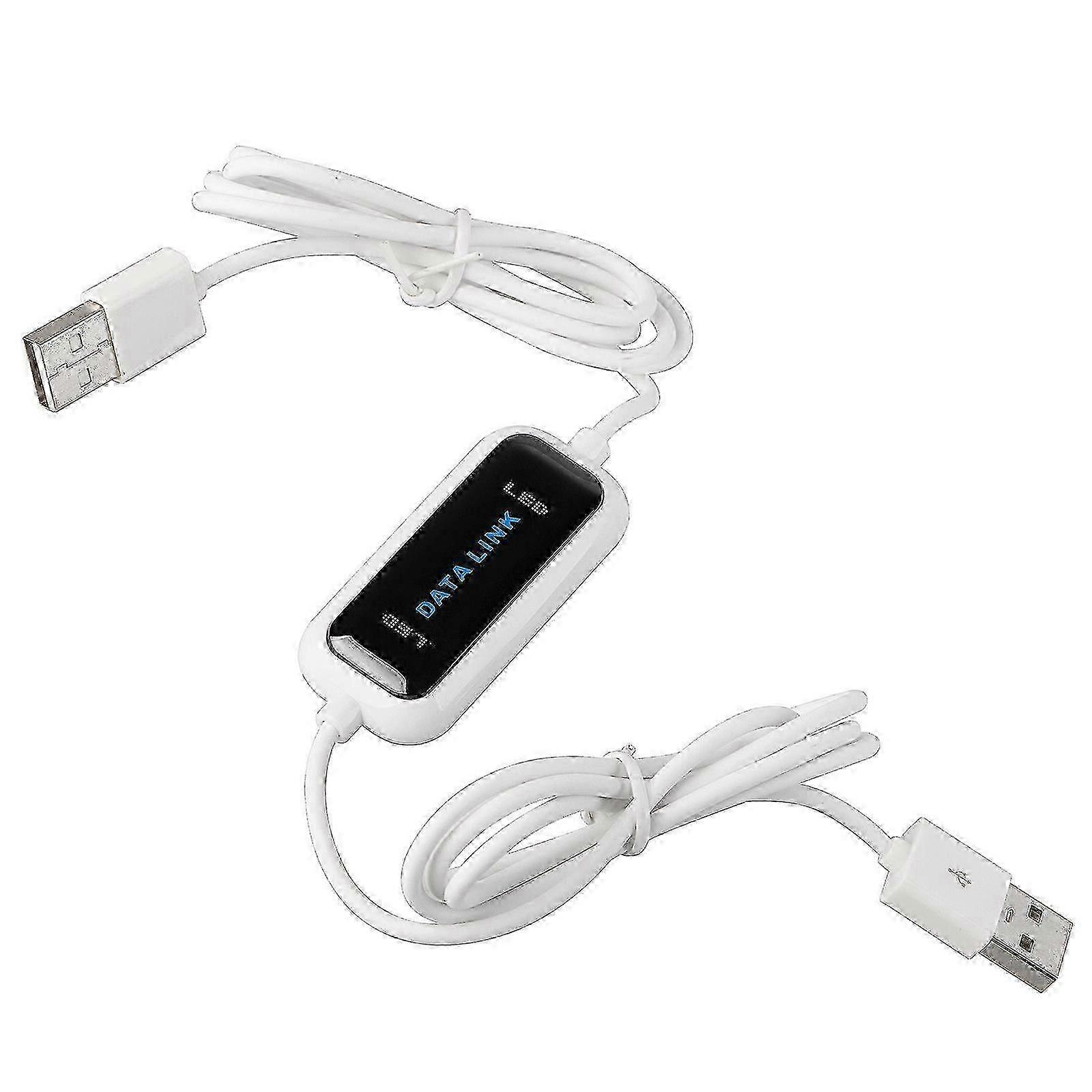 PC to PC File Transfer USB Cable for Easy Data Sync Between Computers