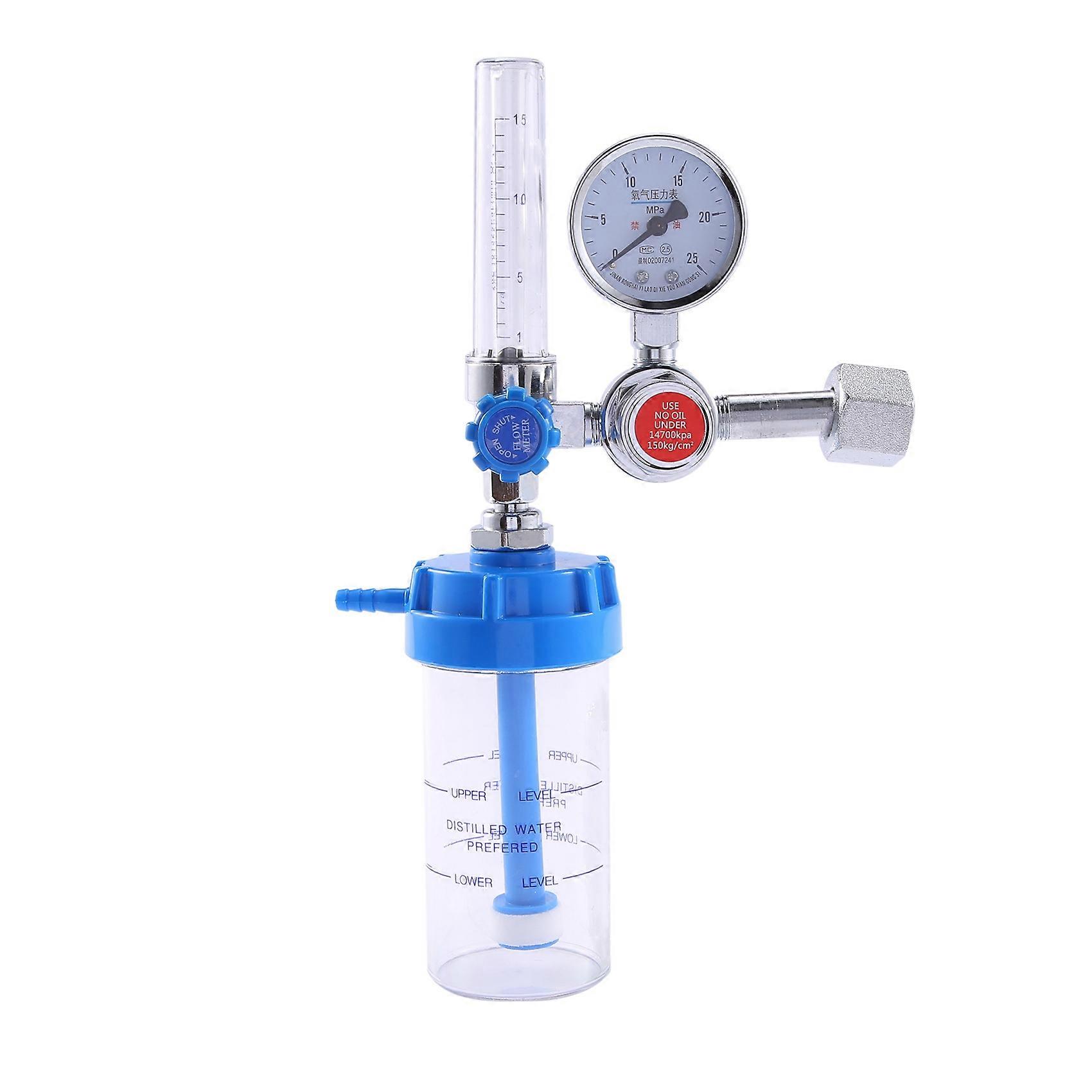 Oxygen Meter .YX11A Buoy Type Oxygen Inhalator Meter Pressure Reducing Valve Pressure Regulator G5/8