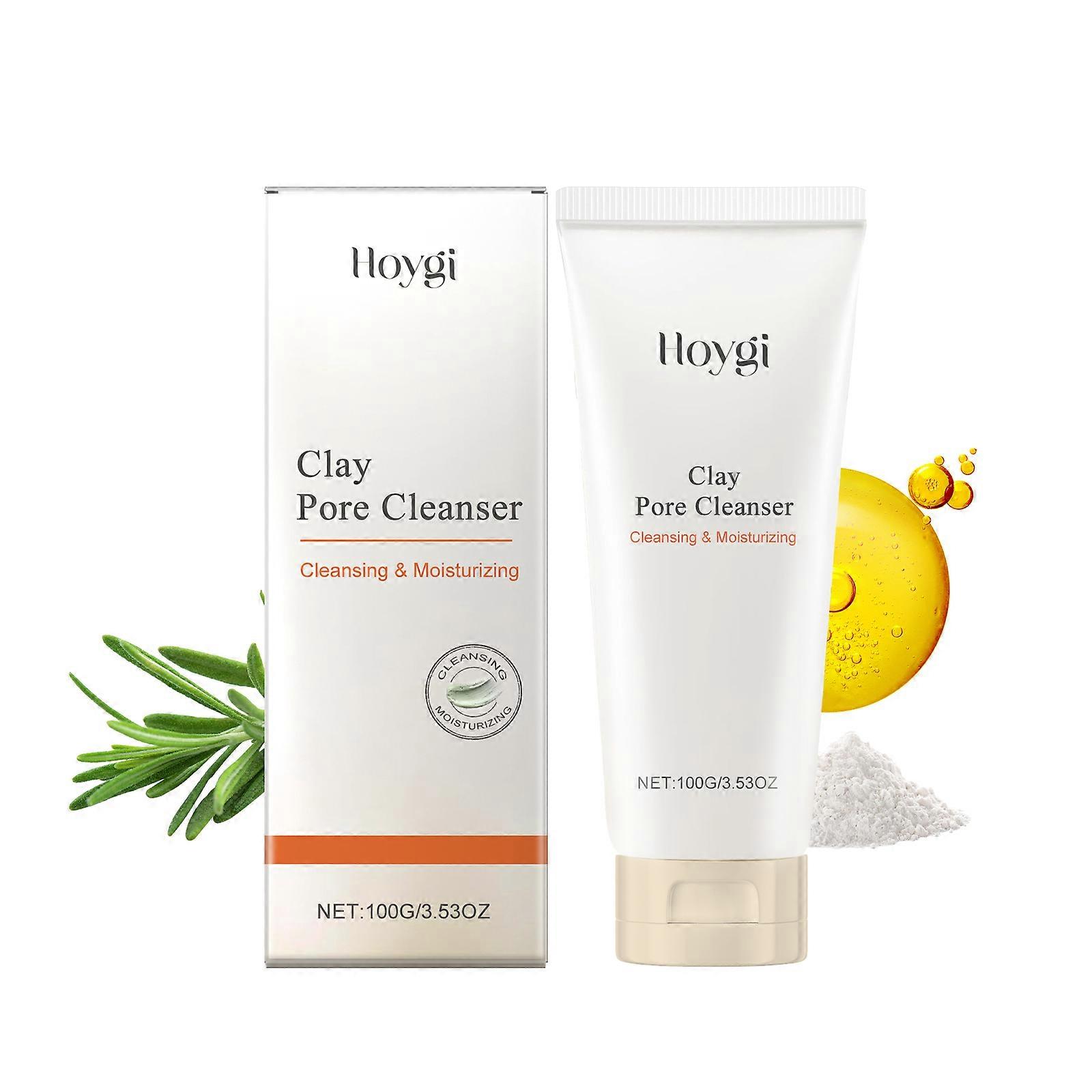 Hoygi Pore-Cleansing And Moisturizing Facial Cleanser Moisturizes And Controls Oil, Gently Cleanses The Facial Skin, Leaving It Refreshing And Not Tig