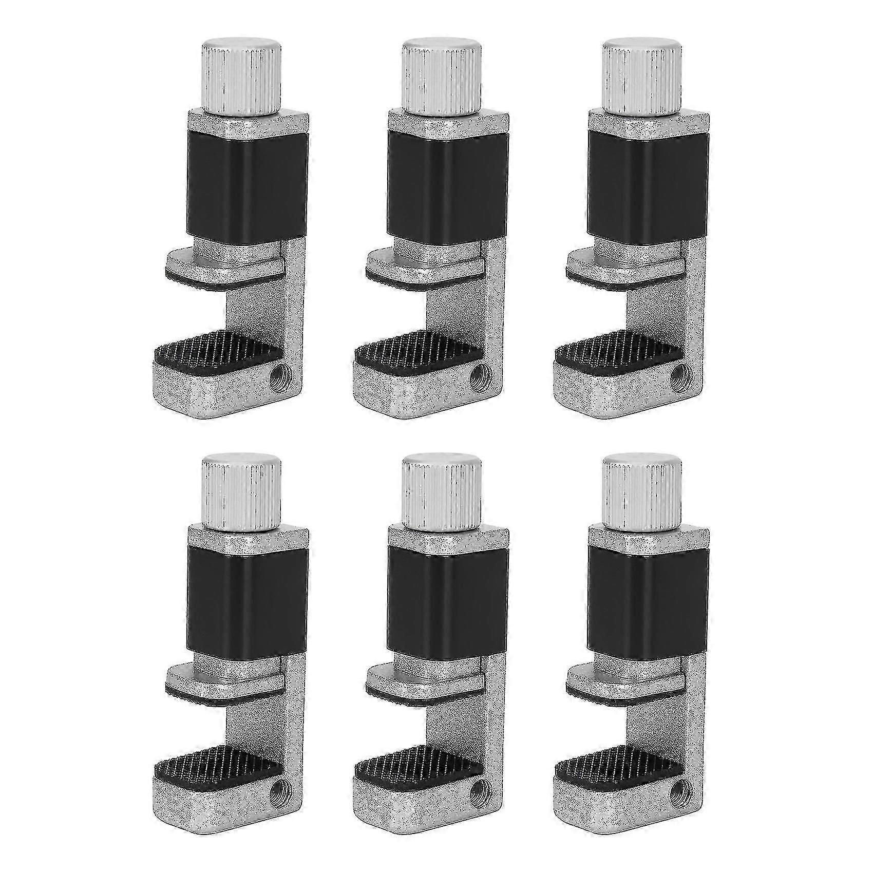 6pcs LCD Screen Repair Tool Kit with Metal Fastening Clamp, Adjustable Fixture Set for Mobile Phone Screen Replacement