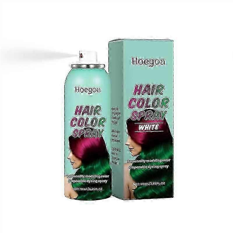 Hoegoa White Temporary Hair Smooth Coloring Complement Hair Smooth Coloring Complement Hair Smooth Coloring Complement Tool