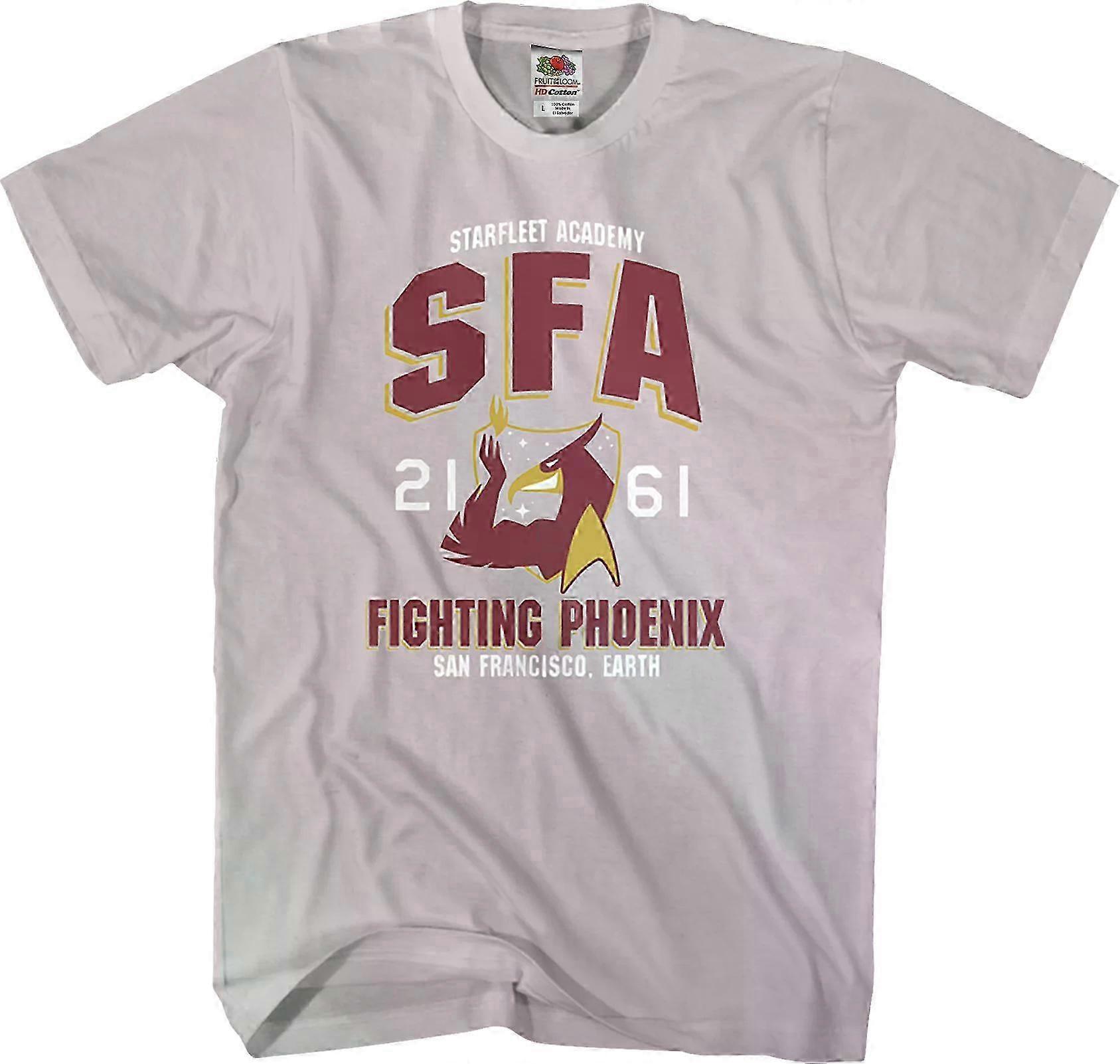 Fighting Phoenix Star Trek T-paita Rockinstone