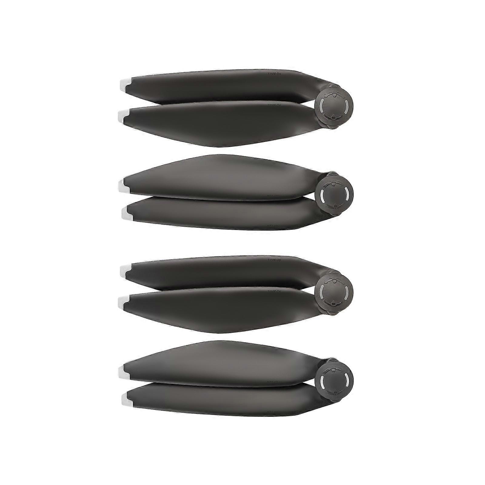 High Performances Drones Propellers Quick Change Design Reinforced Blade Optimized Thrusts Efficiency For 4Pro Drones  Silver