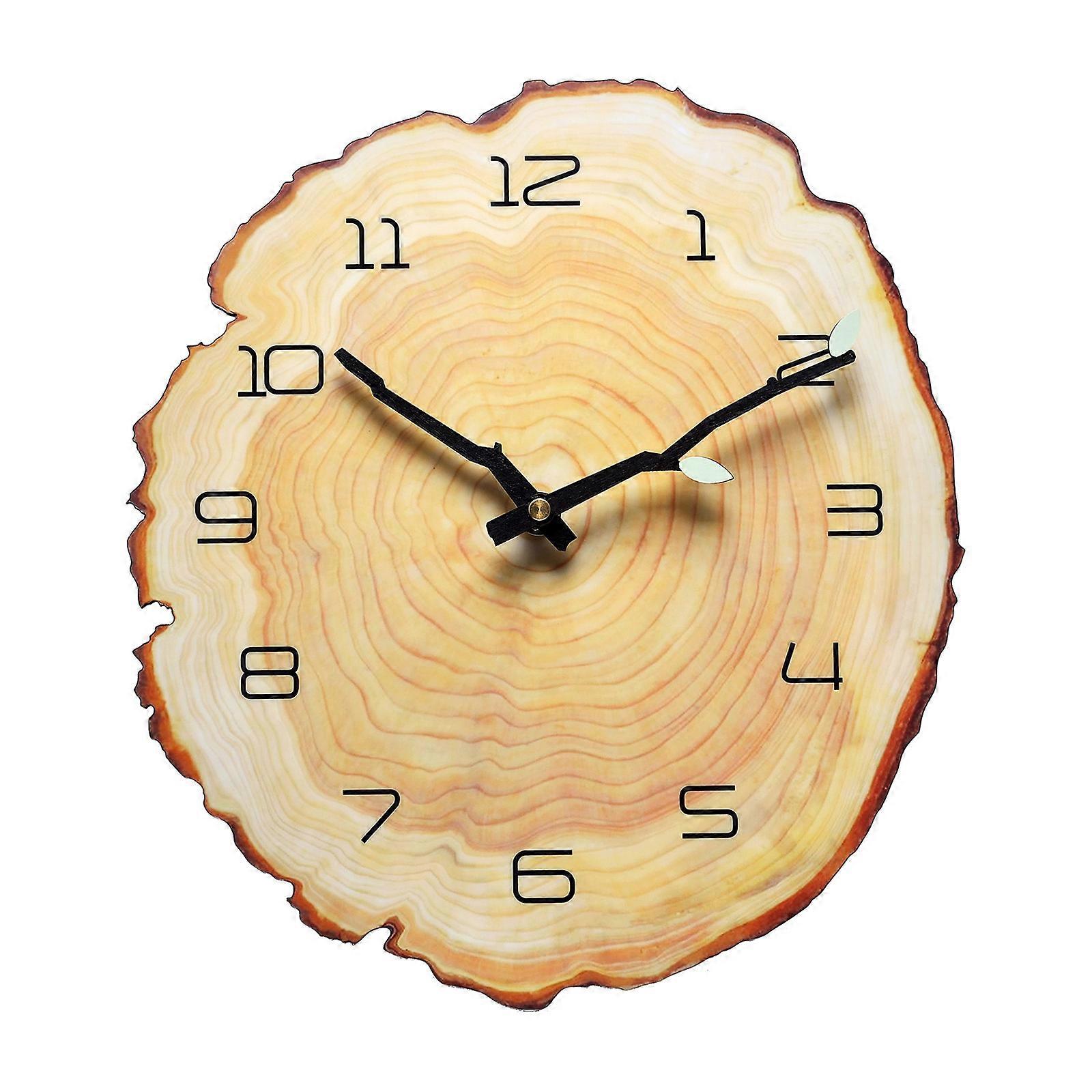 Wall Clock Silents None Ticking Wall Clock Battery Operated Clocks Easy to Read Kitchen/Home/Classroom/School Clock Multicolor