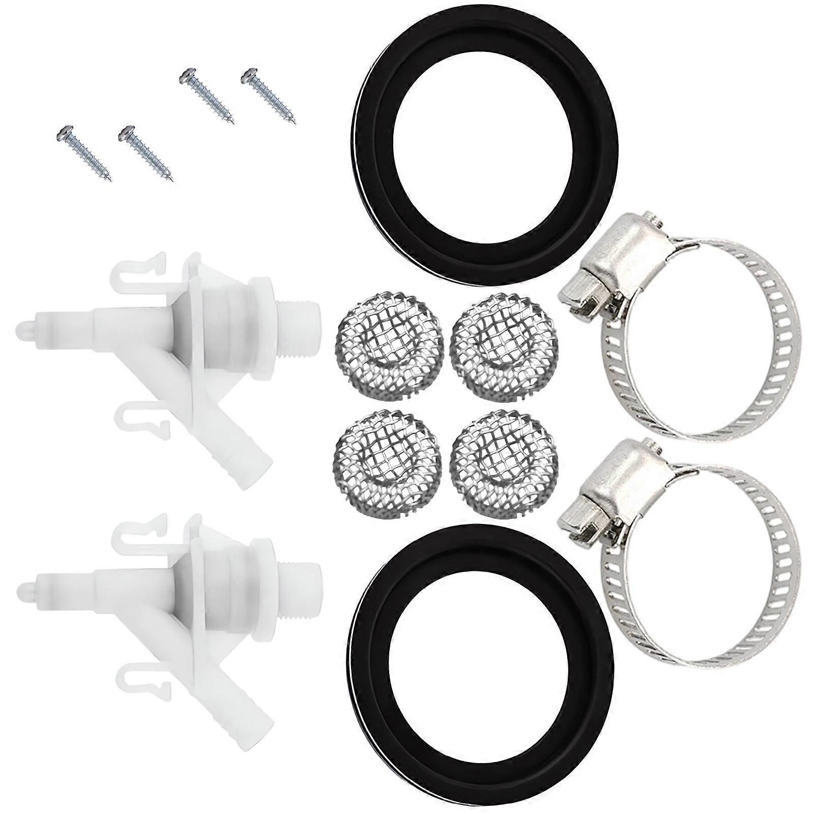 Pedal Flush Toilets Valves 385311641 Flush Valves Assembly Leakproof Toilet Valves Component Standardized Interface Multicolor