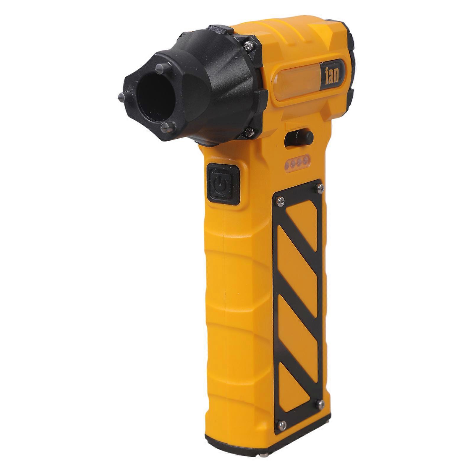 圧縮空気ダスター電気冷却ファン110000RpmキーボードPCカークリーニングオレンジ用充電式コードレスブロワー