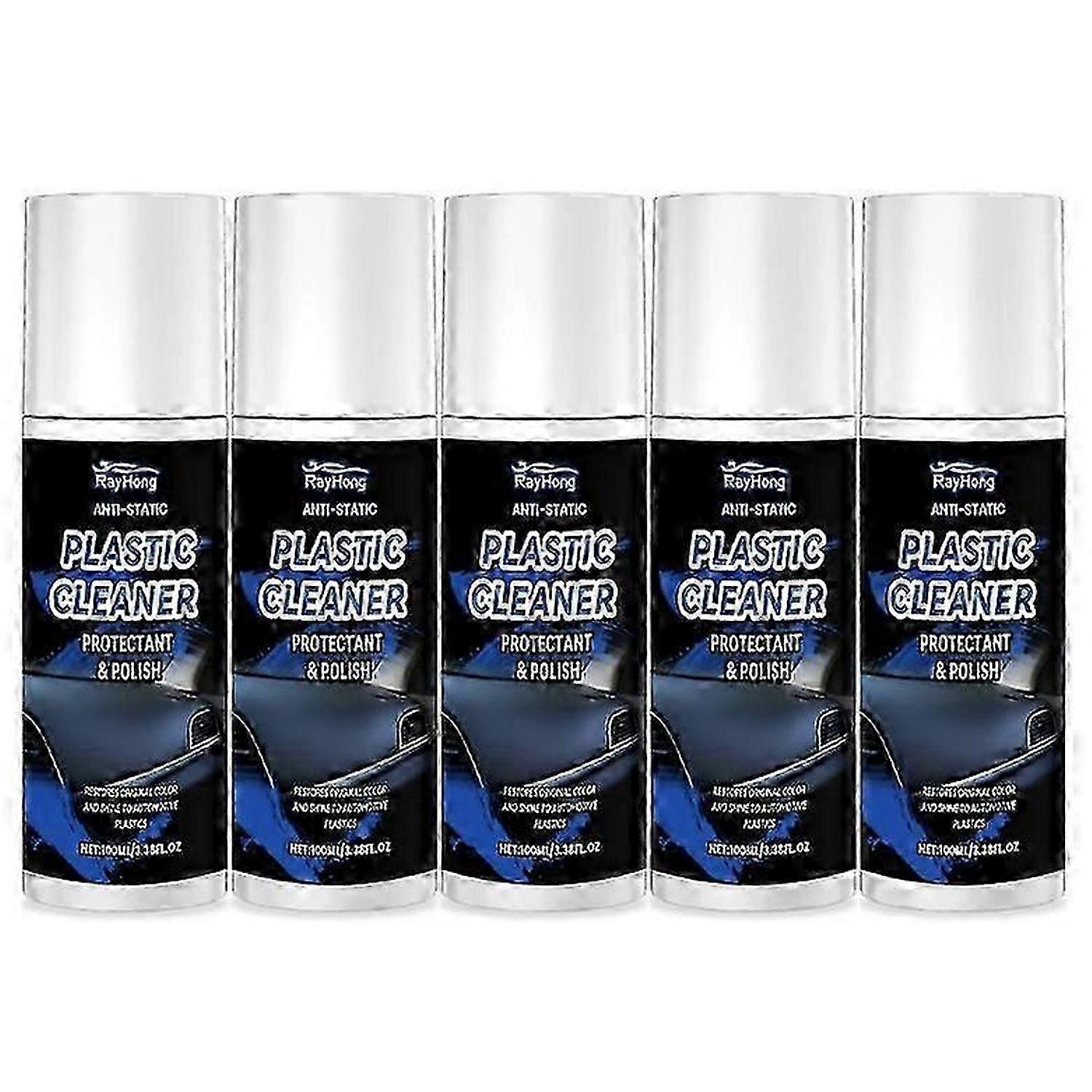 1-5x منظف بلاستيك الضفيرة واقي وتلميع 100 مل