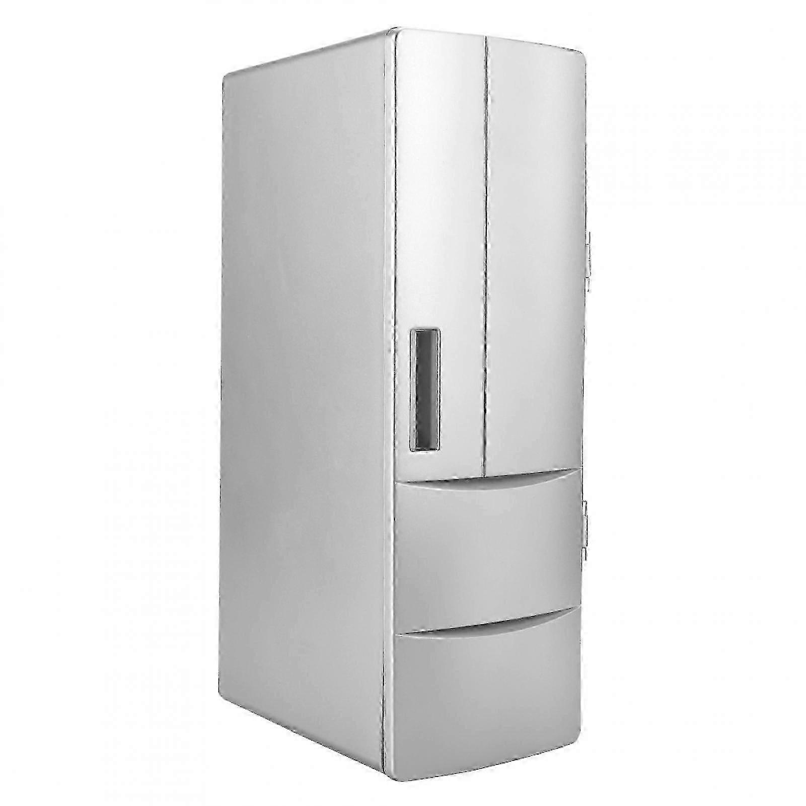 Refrigerador con ruedas Eotvia, ABS blanco, 1,81 lbs