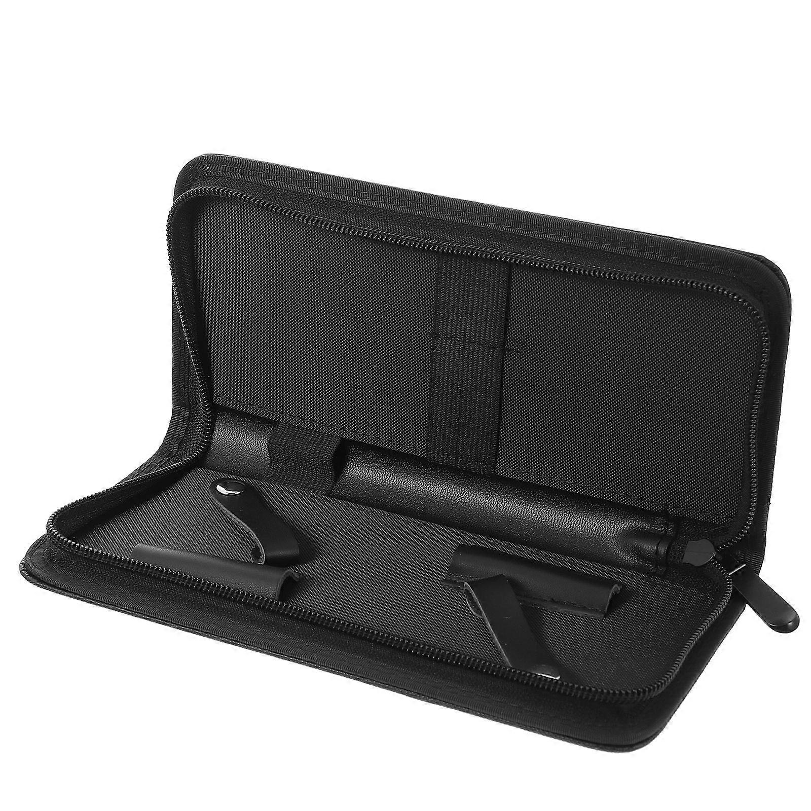 Scissor Case Barber Scissors Tool Storage Bag for Storage Black PU