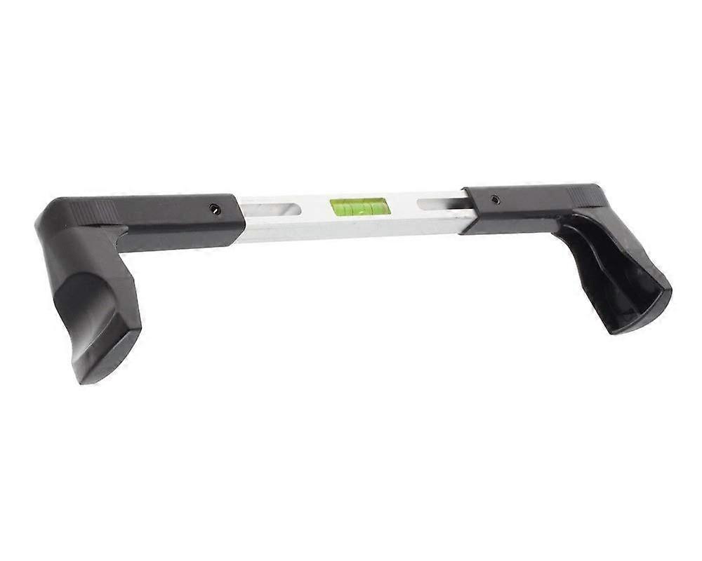 Adjustable Steering Wheel Holder with Positive Locking and Nonmarring Surfaces for Front End Alignment