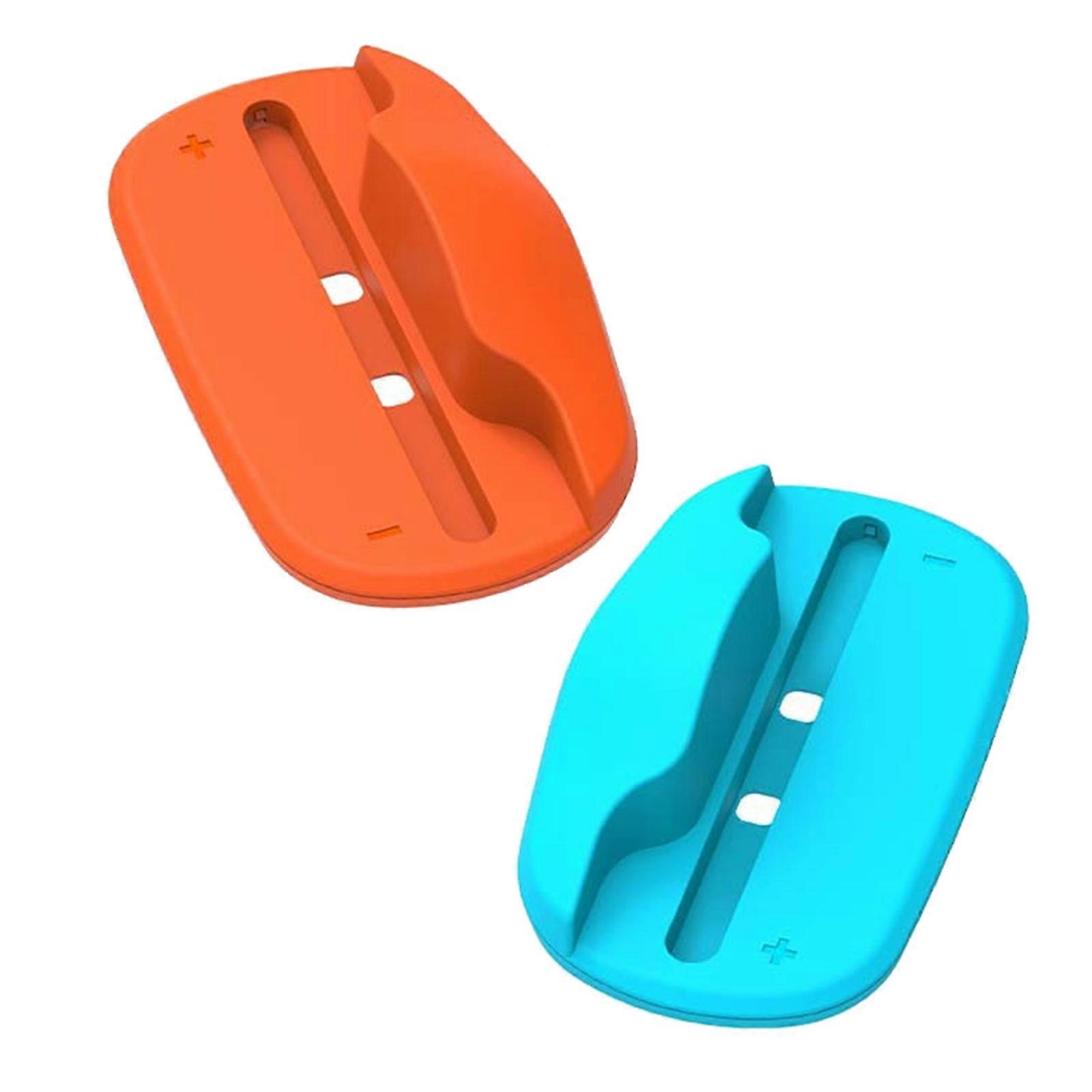 Pack of 2 Small Gaming Accessories Accuracy Controller Mice Gaming Controller Handle Bracket for Consoles 2 Travel  blueorange