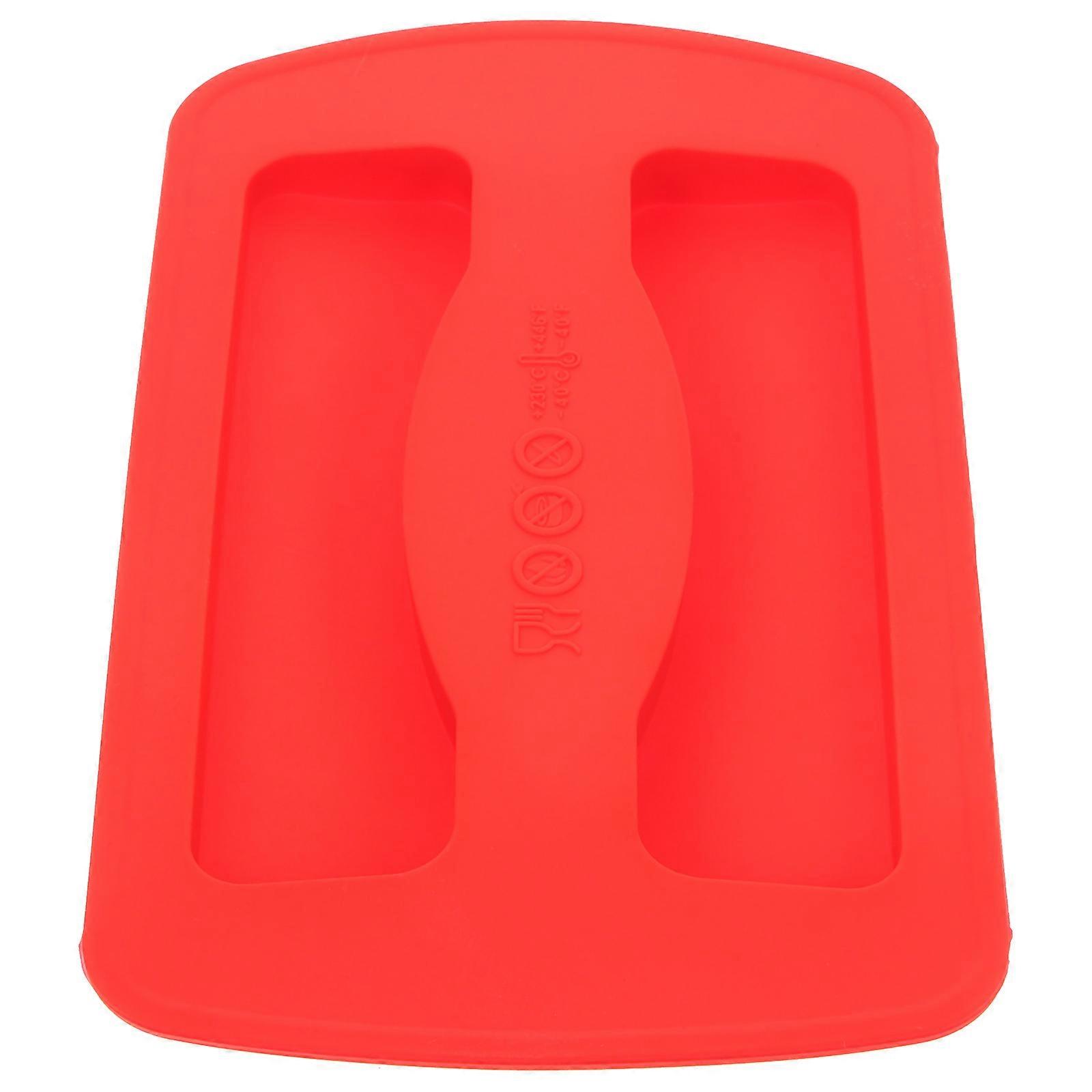Red Silicone Toaster Lid for Protection Use 5Pcs Bread Maker Cover