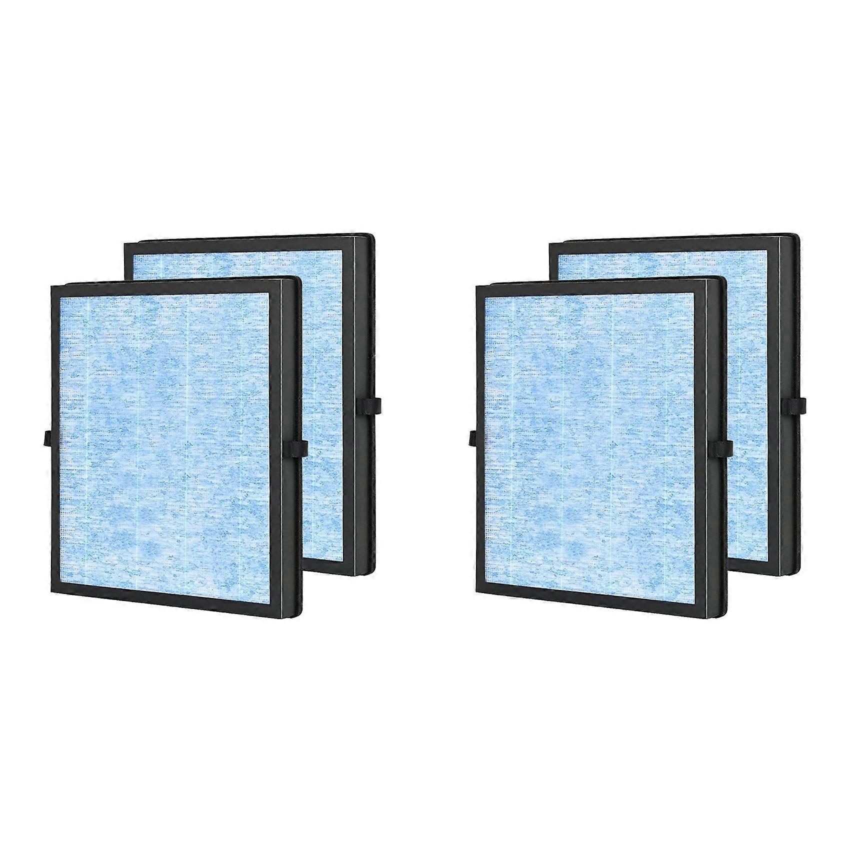 MK04 AIR Replacement Filter for Aroeve MK04 MG04JH, H13 True HEPA Filter, Compare to Part MK04LX, 4 Packs, Blue