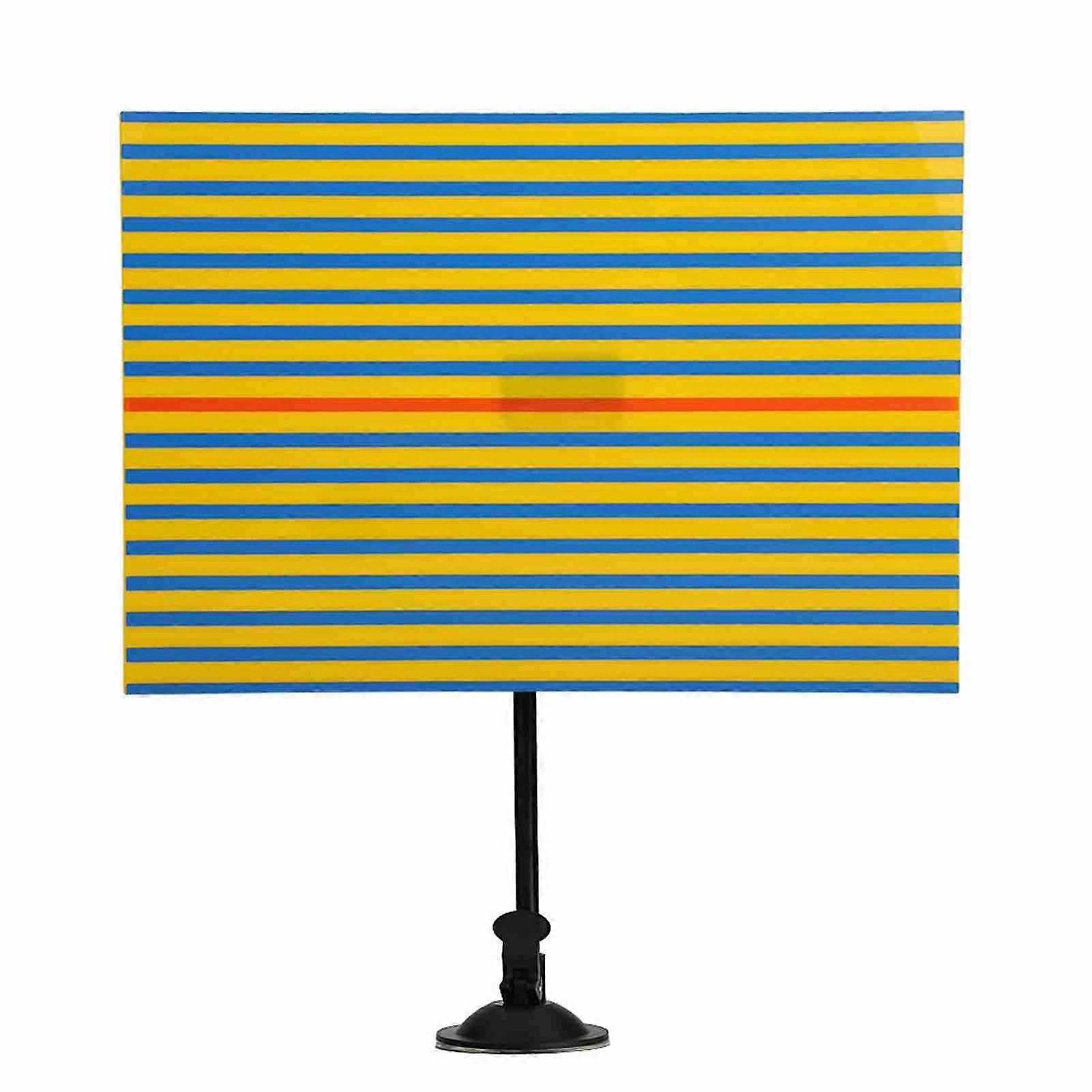 Paintless Dent  Tool with Yellow Blue Line Board for Accurate Automotive Hail Damage Detection