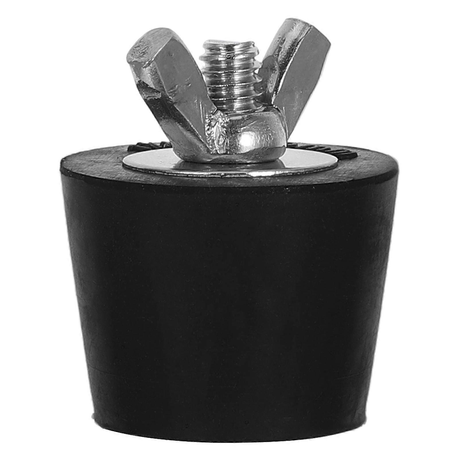 Black Drain Plug Pool Plug for Winterizing Pool Replacement Stopper