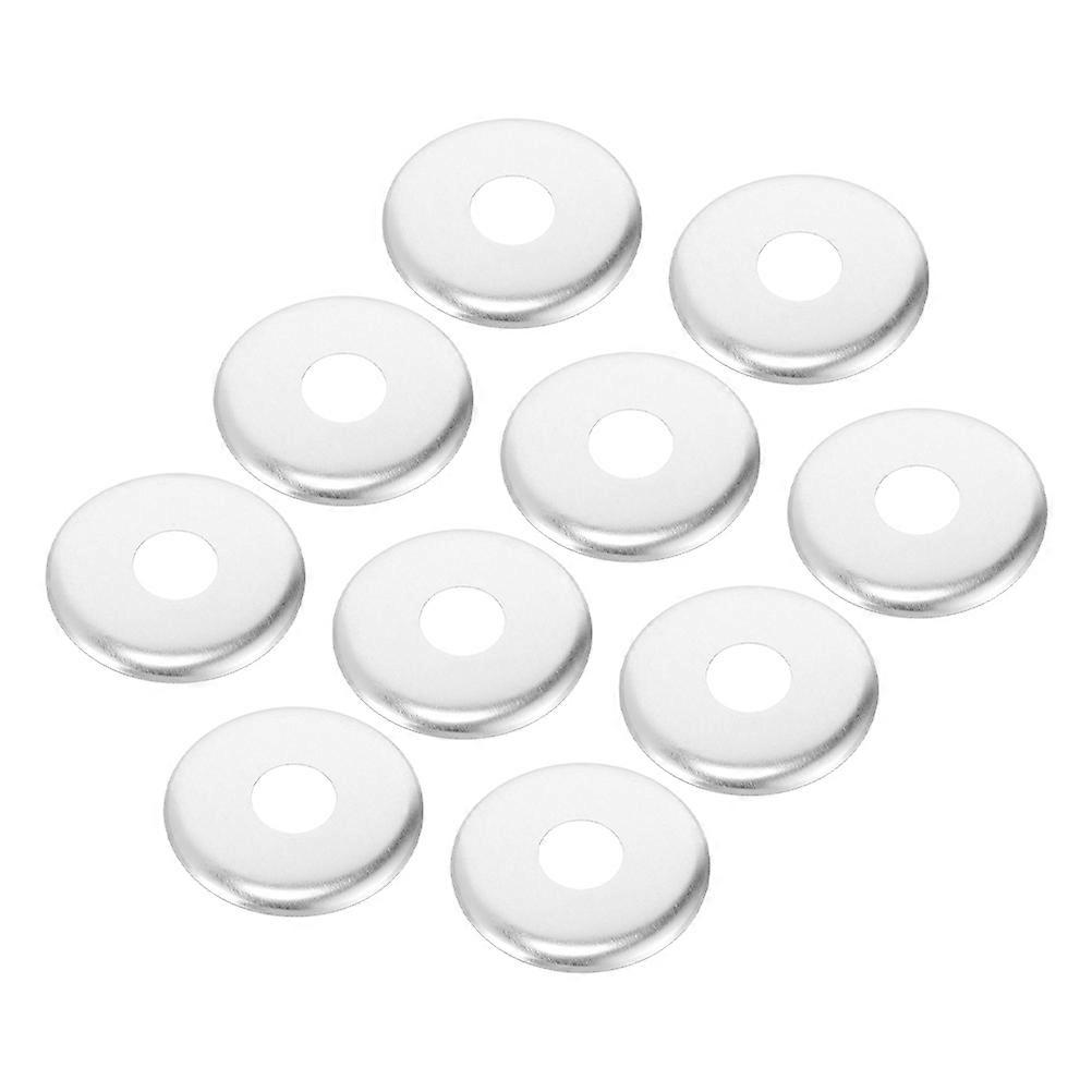 Stainless Steel Wall Split Flange Fire Sprinkler Head Cover 10Pcs Set