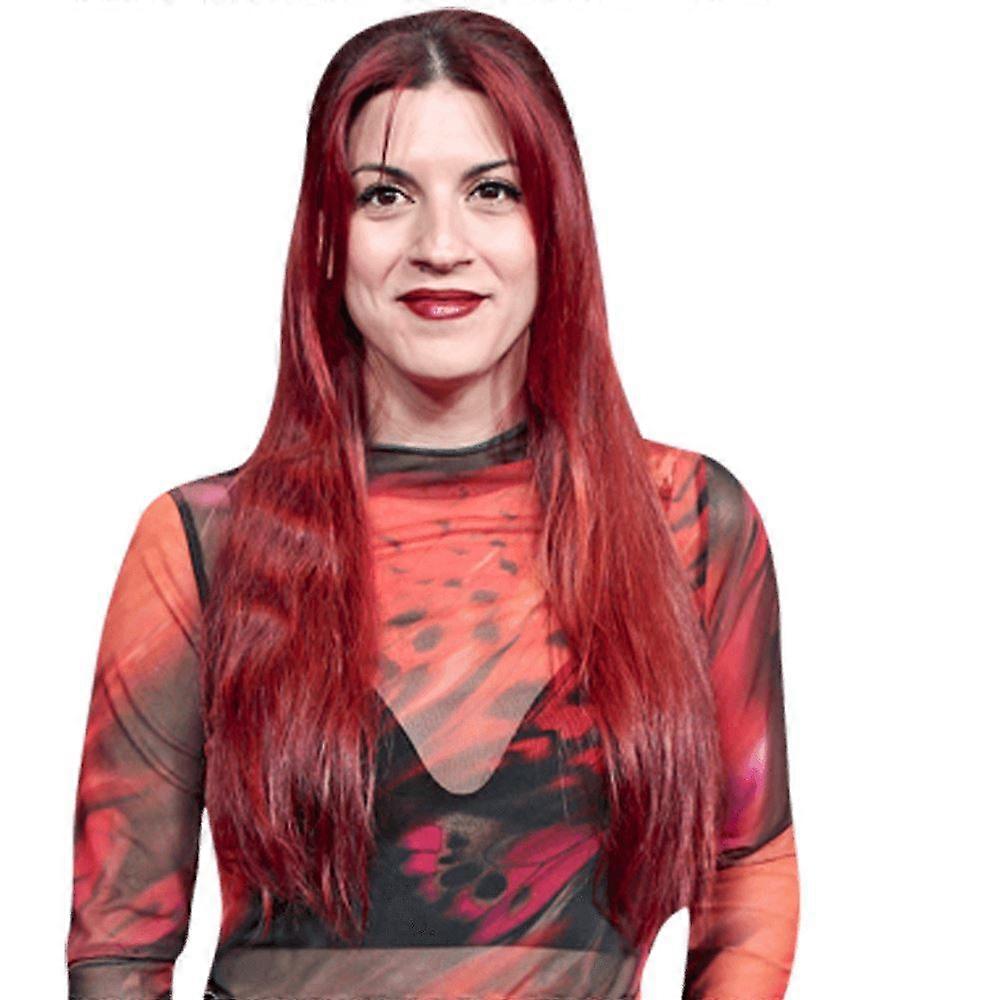 Sandra Miret (Sheer Top) Half Body Buddy Cutout