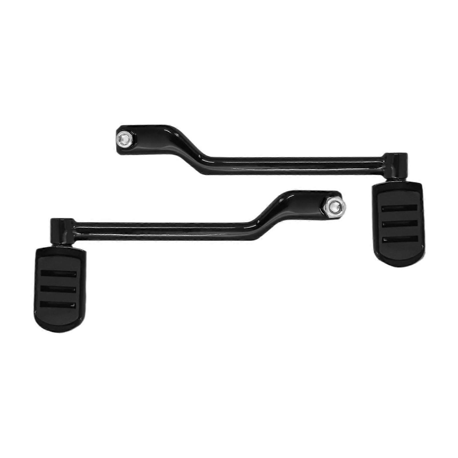 Shift Lever Set with Heel Toe Shifter Pegs, CNC Aluminum Foot Controls for Harley Davidson Softail Fat Boy Touring Road Glide